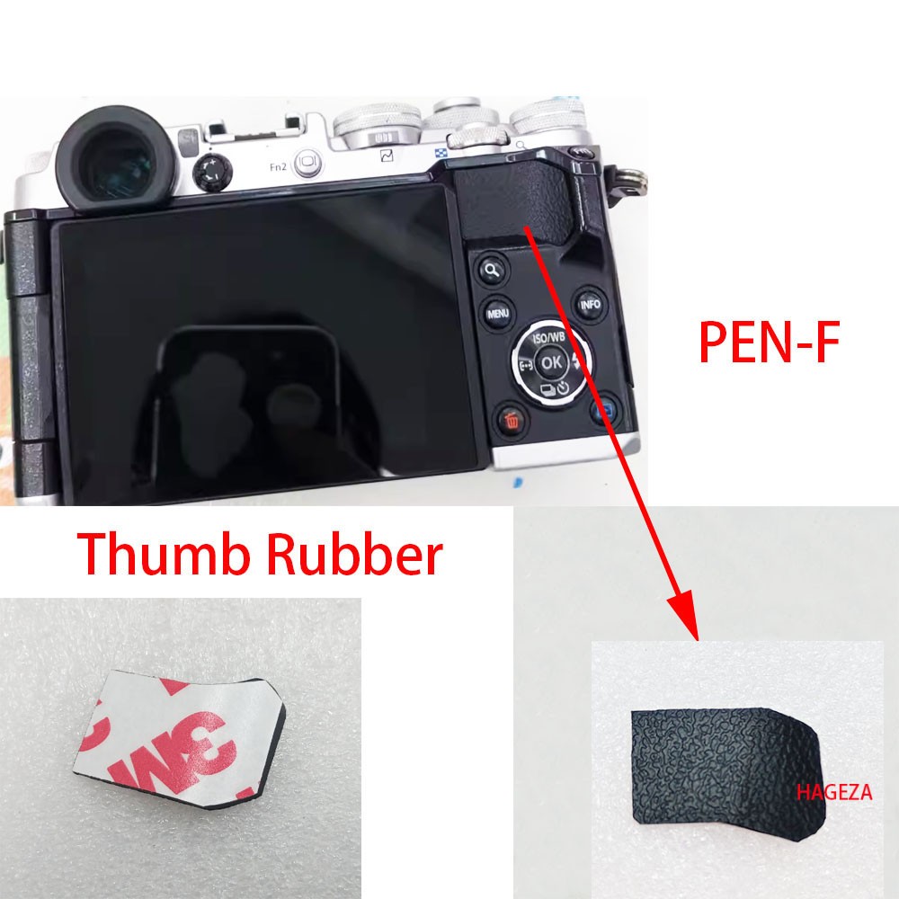 New PEN-F Thumb Rubber for OLYMPU PEN F Camera Replacement Repair Parts