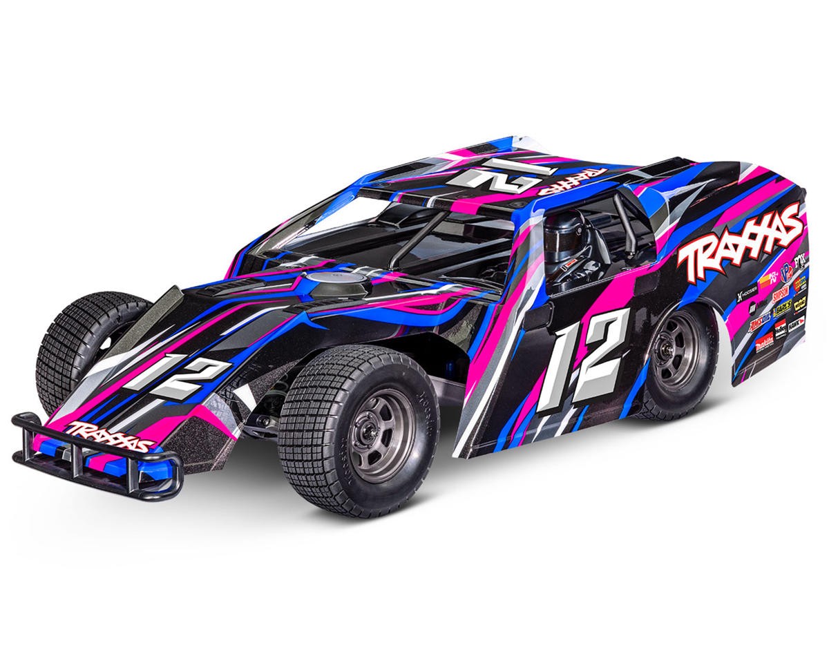 Traxxas Slash® Modified 1/10 RTR 2WD Dirt Oval Racer (Pink) [TRA104354-74-PINK]
