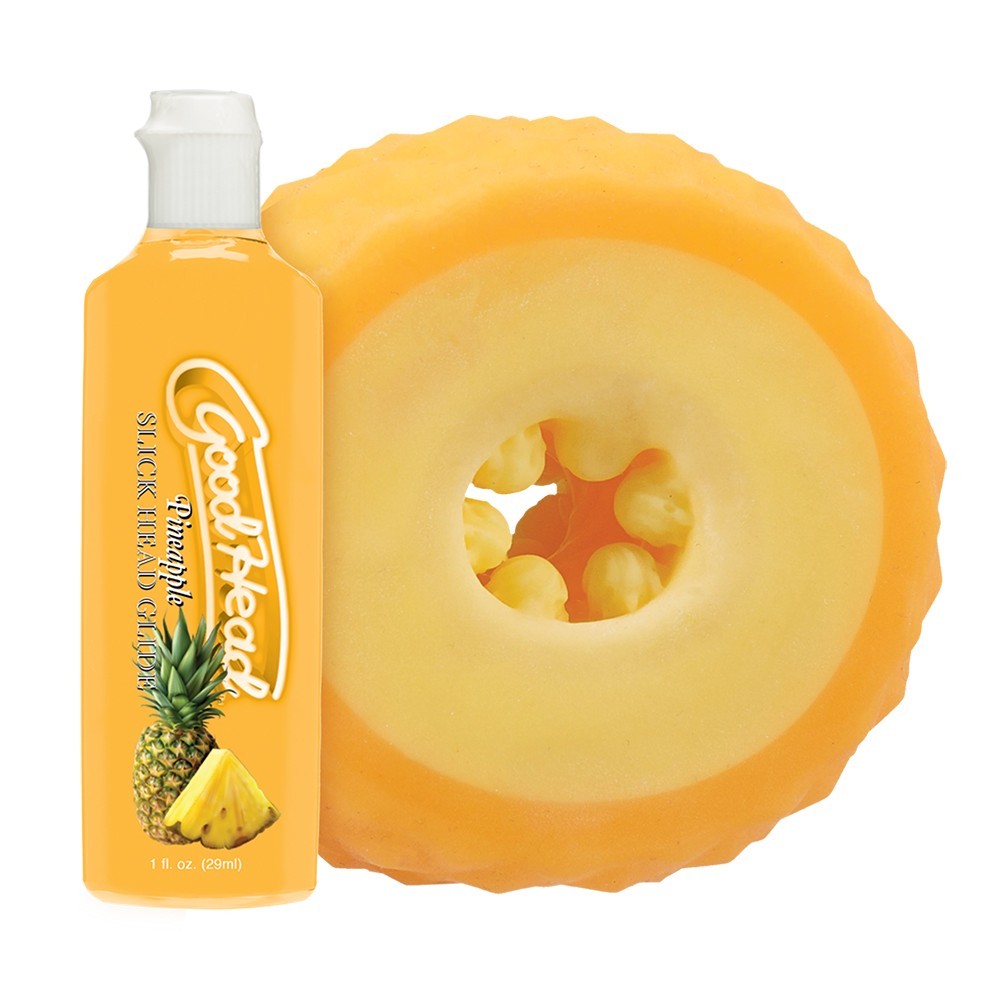 Doc Johnson Goodhead Pineapple Flavored Blowjob Set