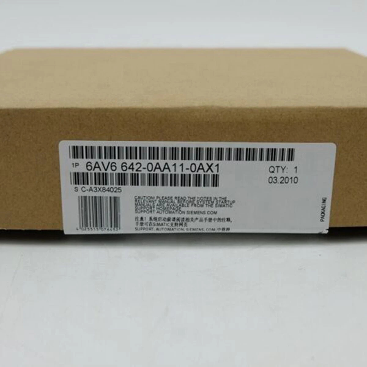 6AV6 642-0AA11-0AX1 NEW SIEMENS 6AV6642-0AA11-0AX1 HMI Touch Panel TP 177A 5.7"