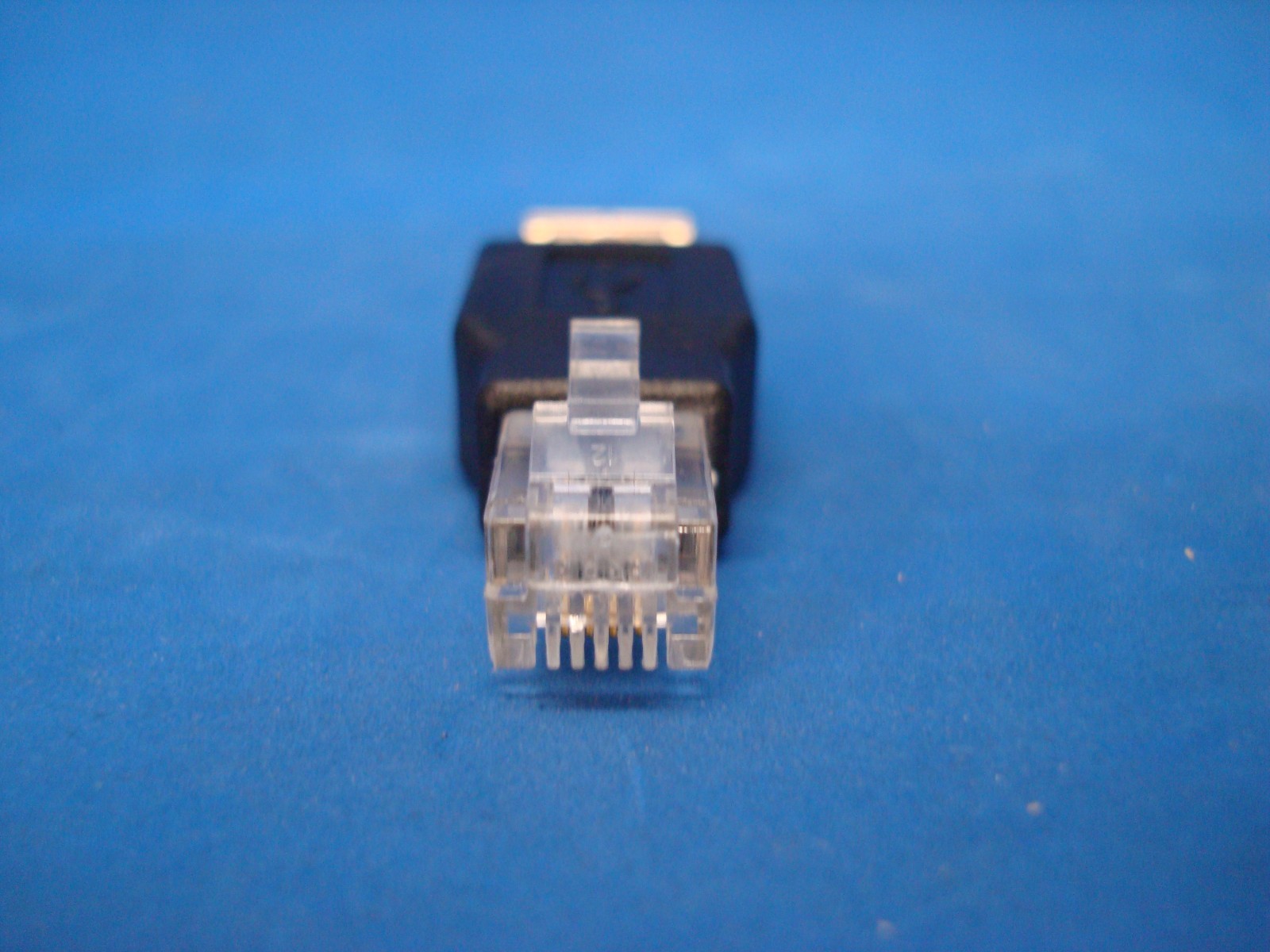 us seller USB FEMALE RJ11 RJ12 4PIN NETWORK ADAPTER CONVERTER PHONE JACK AF 6P4C