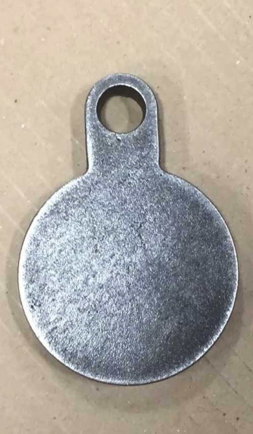 AR500 Steel Target 3" X 3/8" Gong Hanger NRA Action Pistol Plate