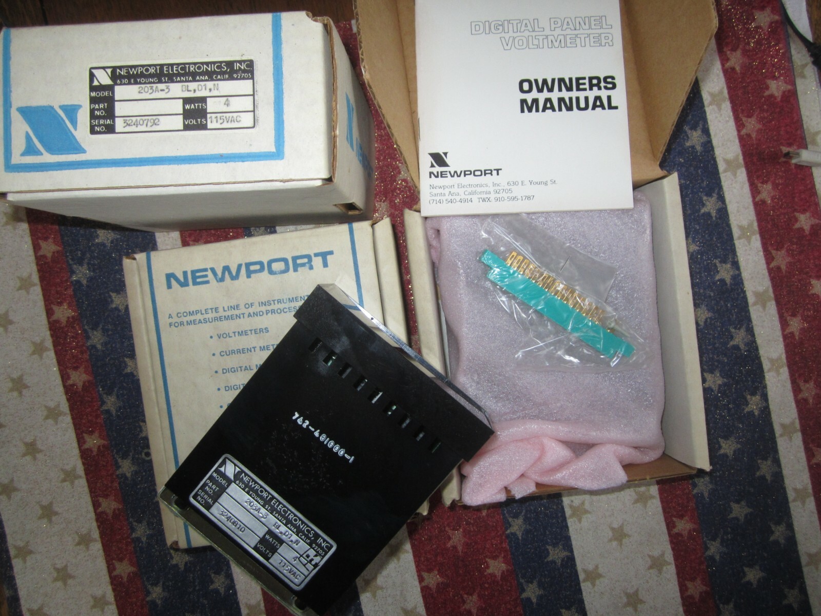 **  NEW  **  NEWPORT 203A-3 DIGITAL PANEL METER
