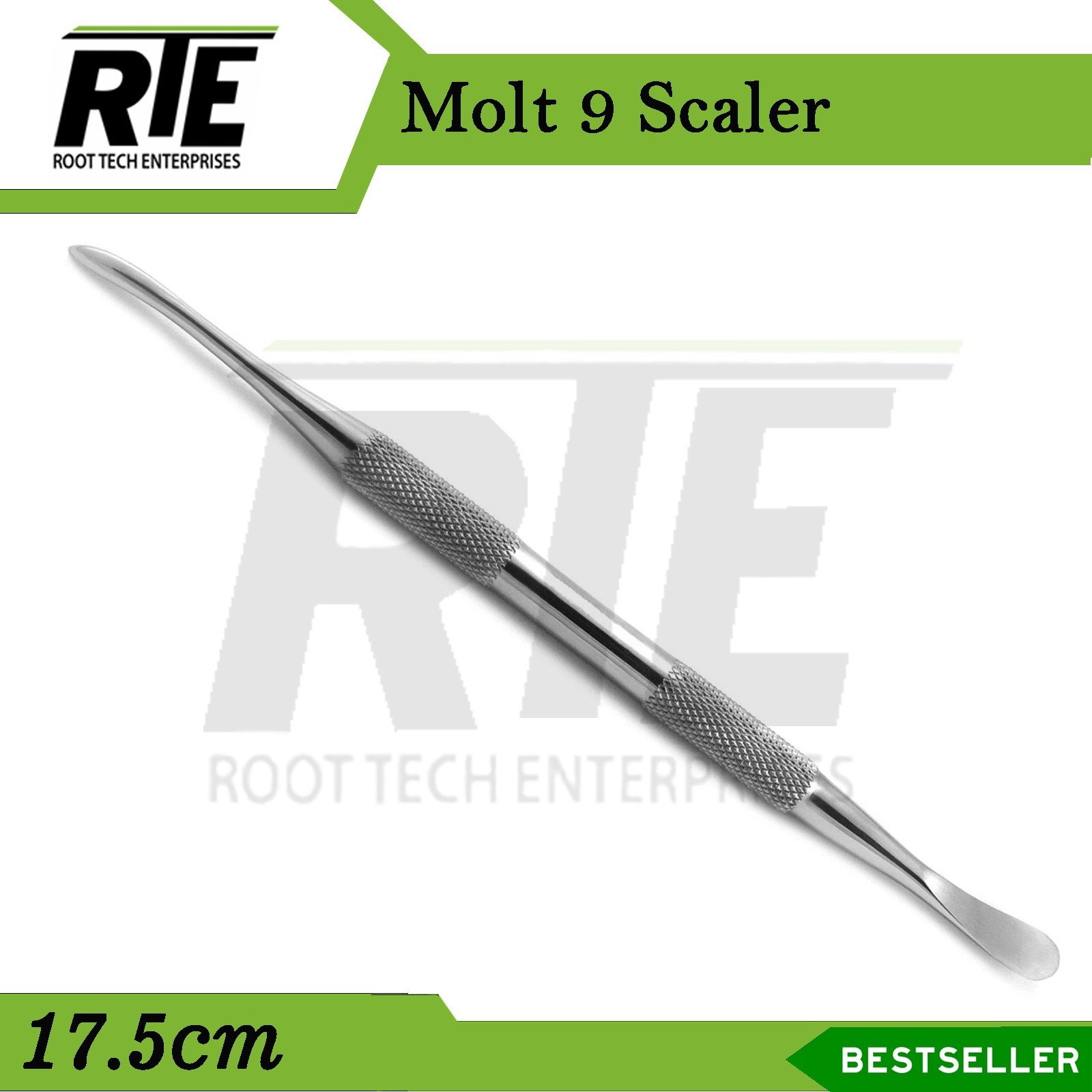 5PCS Dental Periosteal Elevator Molt #9 Oral Surgery Implant Tissue Instrument