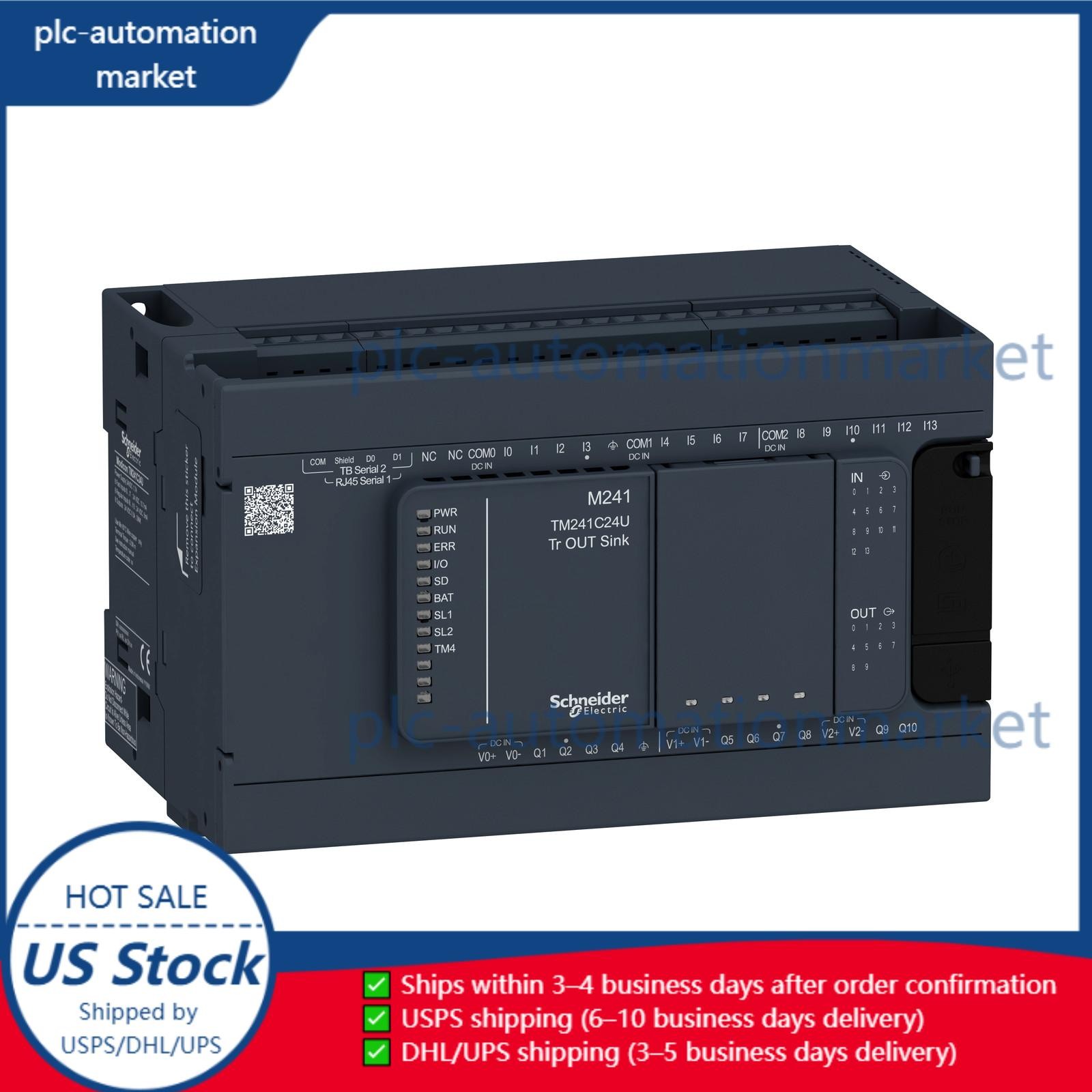 Schneider Electric TM241C24U M241 24E-S NPN 24VCC-