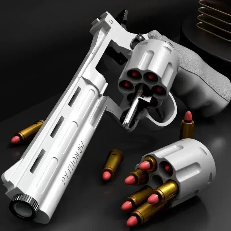 ZP5 357 Revolver  Style Foam Dart Blaster Soft Bullet Toy Gun with Shells - 28cm