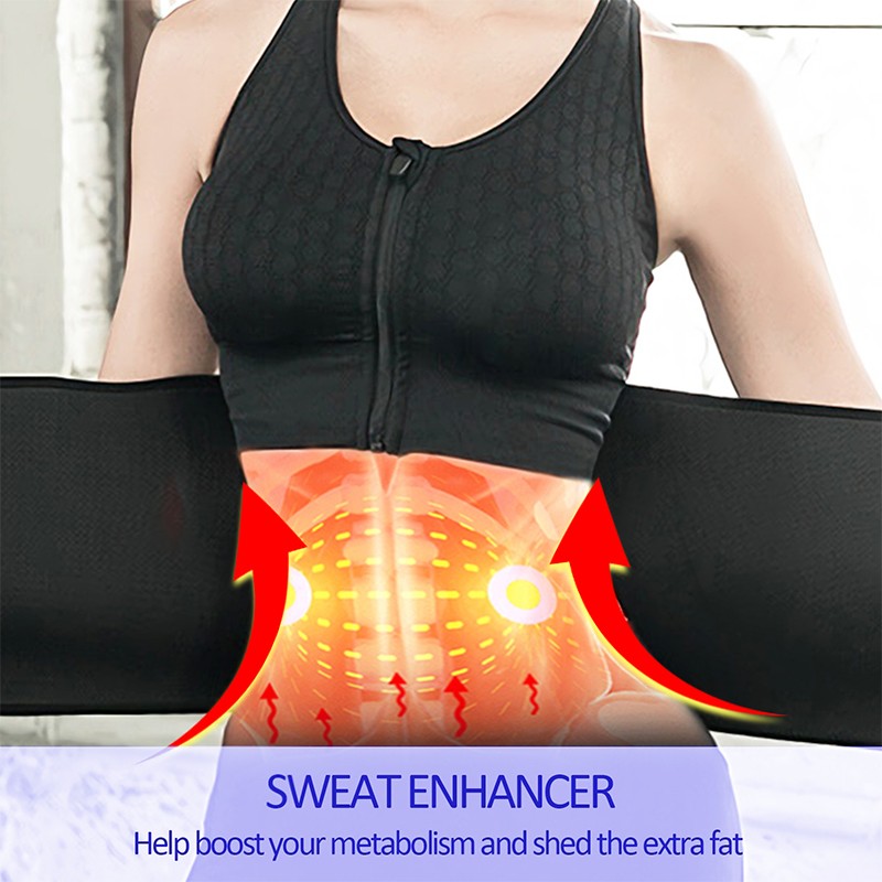 Men Waist Trimmer Belt Sweat Wrap Slimming Tummy Stomach Weight-Loss Fat Burner