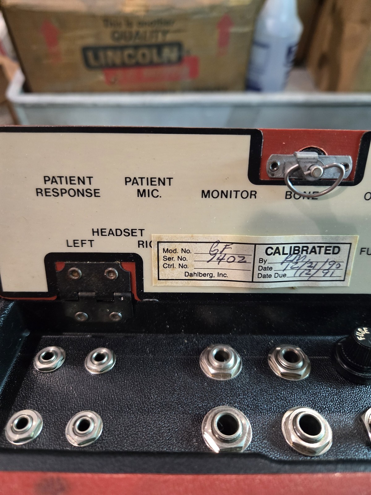 VINTAGE MIRACLE EAR MICROPROCESSOR AUDIOMETER GF AA CALIBRATED 2006 HEARING $299