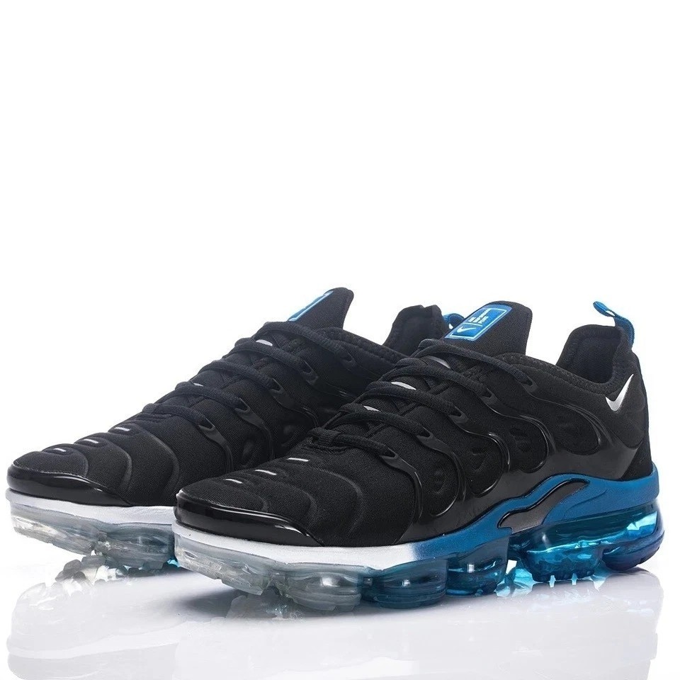 DS Nike Air VaporMax Plus TN Black and blue Men's sneakers free shipping