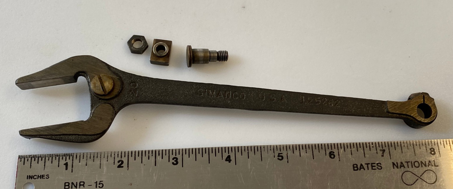 Singer 15 Sewing Machine Part (1954) – Feed Forked Rod