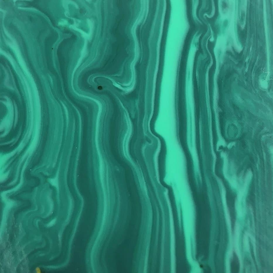 TruStone- Banded Malachite - 1.5" x 5.25" - 1 Piece