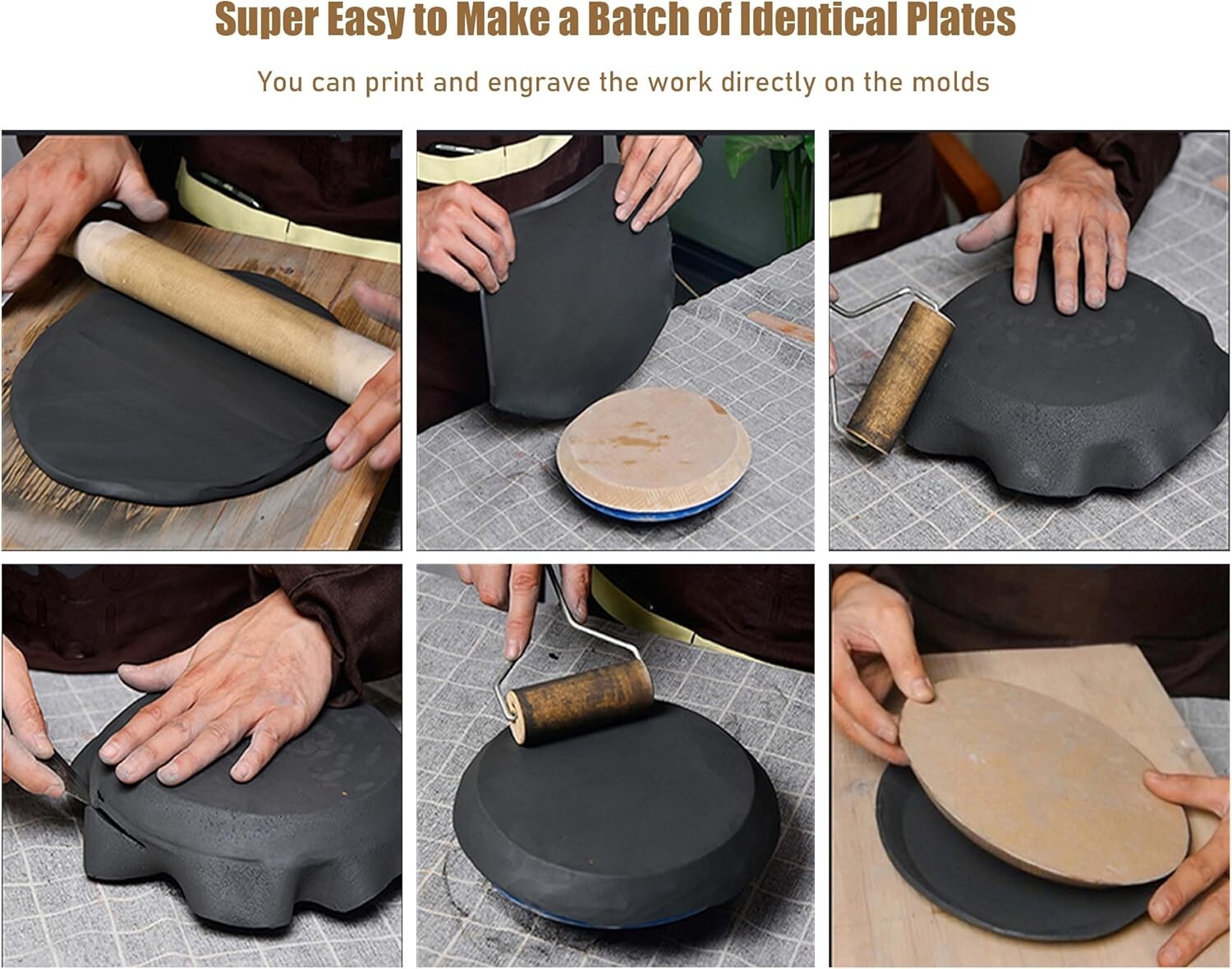 Claytools Ceramic Forming Mold Pottery Tools Ceramic Plate Forming Mo...