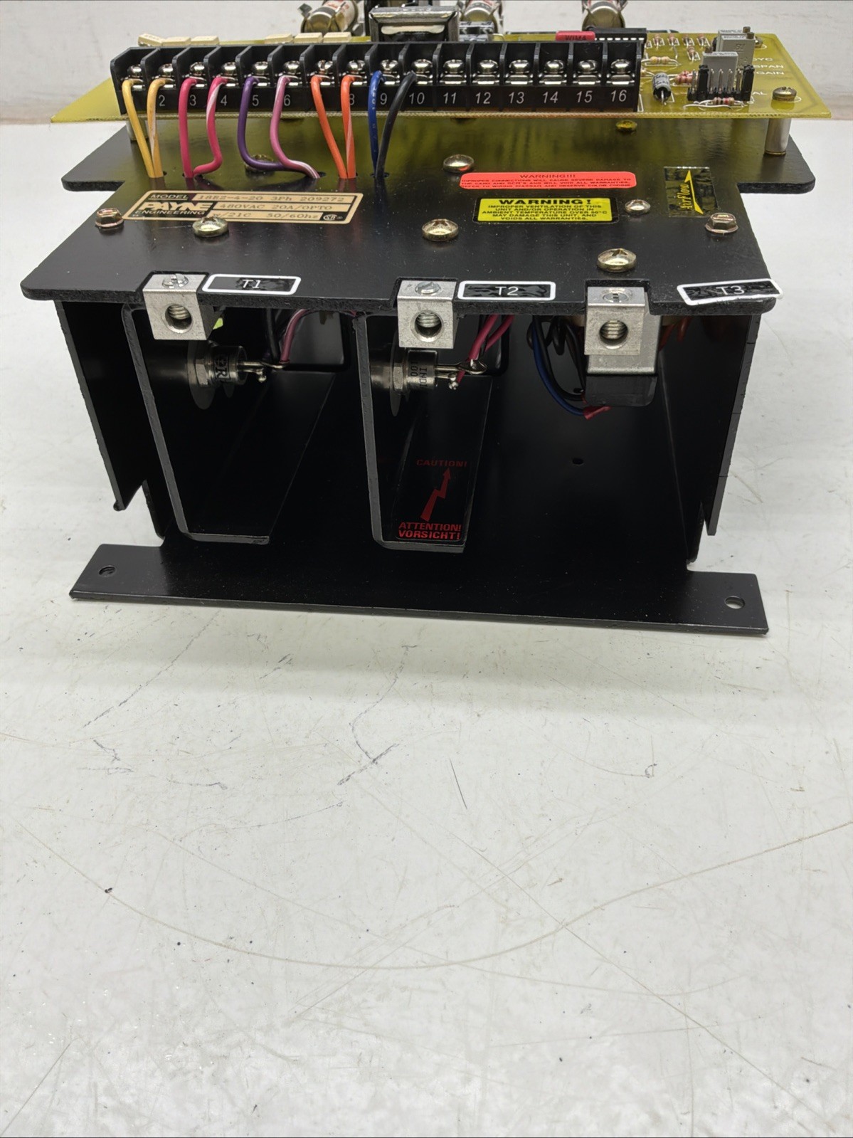 Payne Engineering Three-Phase Solid-State Power Control 480VAC 18EZ-4-20 NIB
