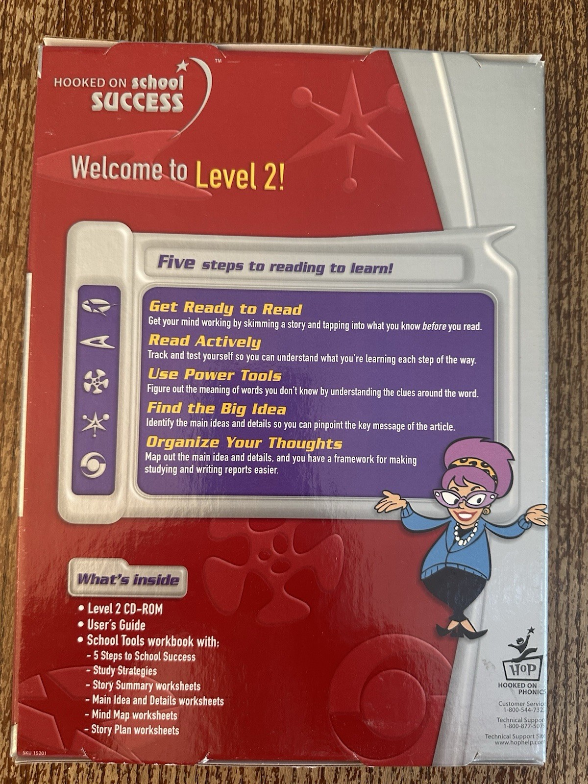 Hooked on School Success - Levels 1-4 & Parent's Toolbox - Never Used -