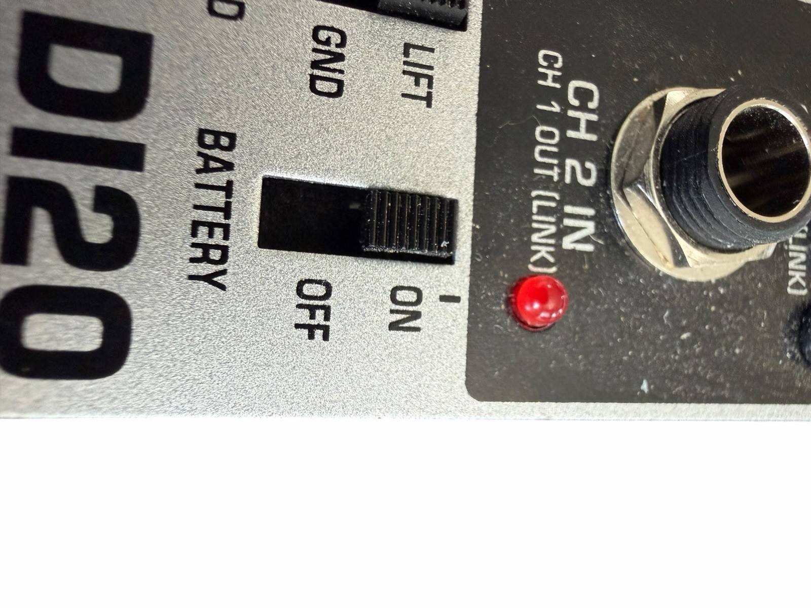 BEHRINGER ULTRA-DI D120 Active 2-Channel Box/Splitter Used Working!