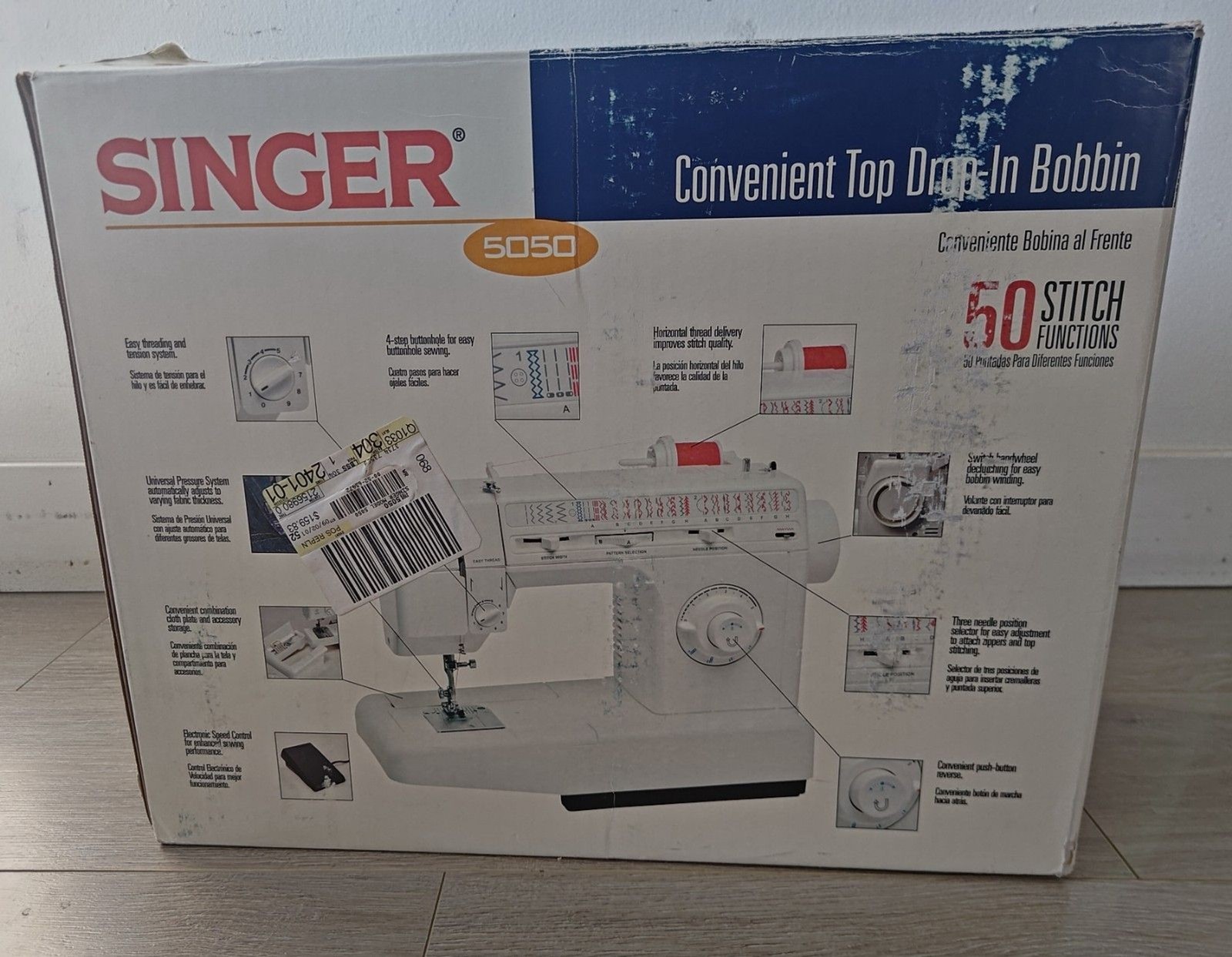 Singer 5050 Sewing Machine 50 Stitch Functions