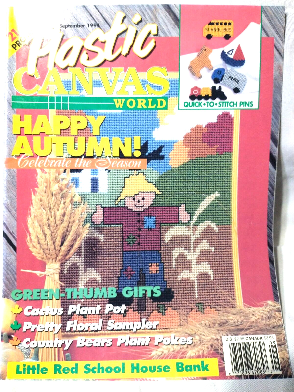 Plastic  Canvas World - Autumn - PLASTIC CANVAS PATTERNS DESIGNS Truck, Sailboat