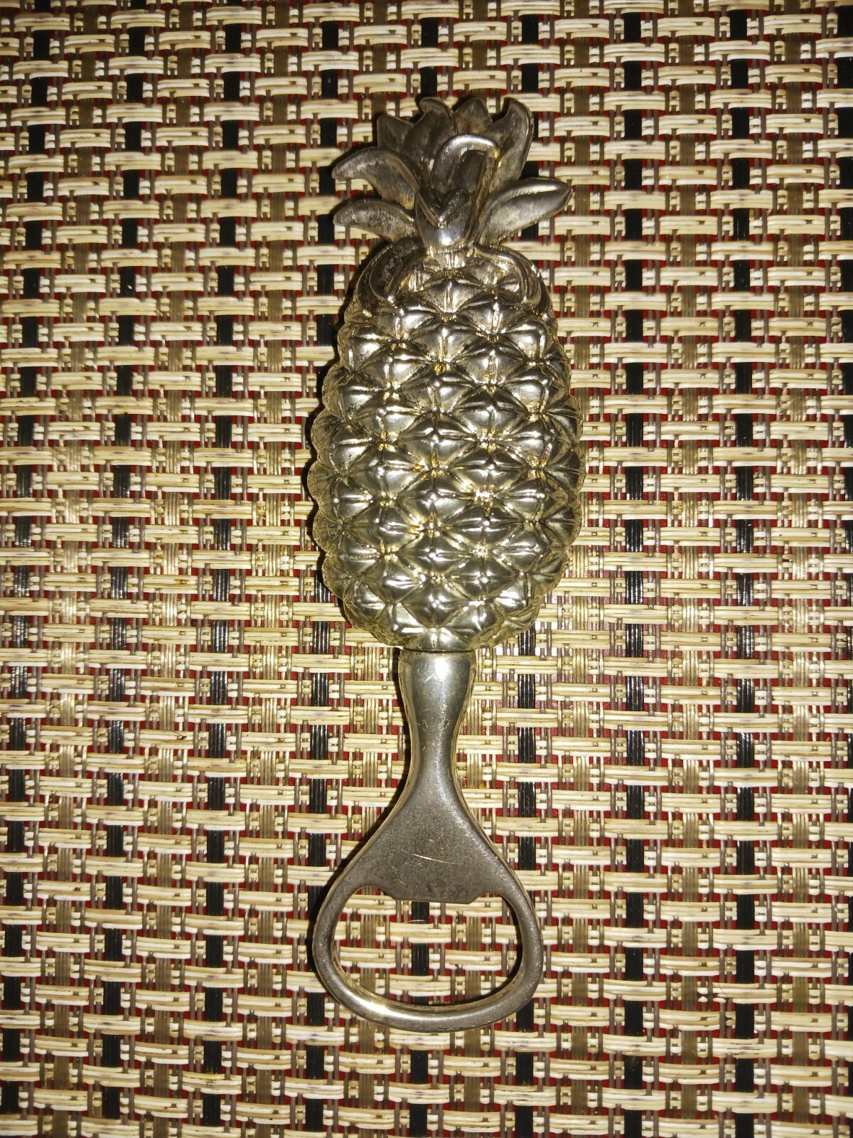 Silver Pineapple Shaped Bottle Opener