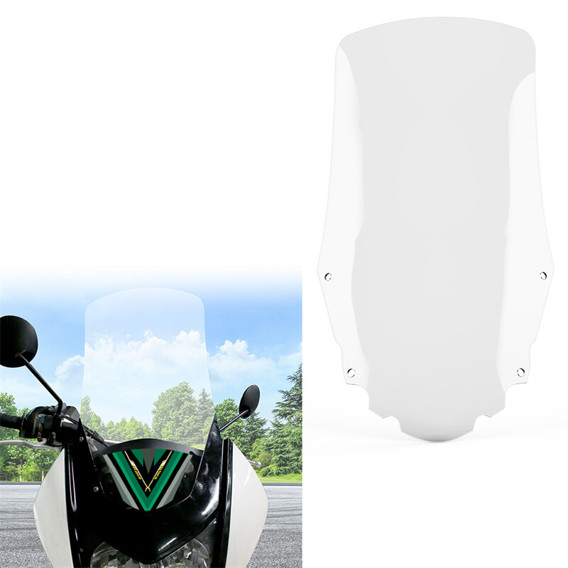 Fit For KAWASAKI KLR650 2008-2018 TALL Windshield Wind Deflector Cover Clear