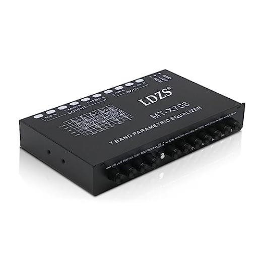 Professional 7 Band Car Equalizer Multifunctional Car Audio EQ Tuning