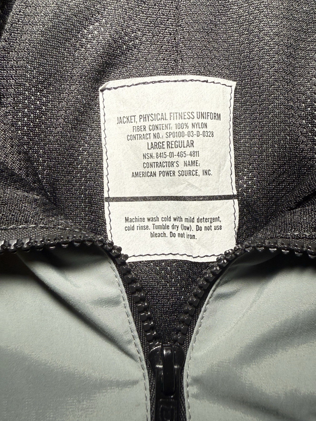 US Military Army PT IPFU Jacket Large Regular