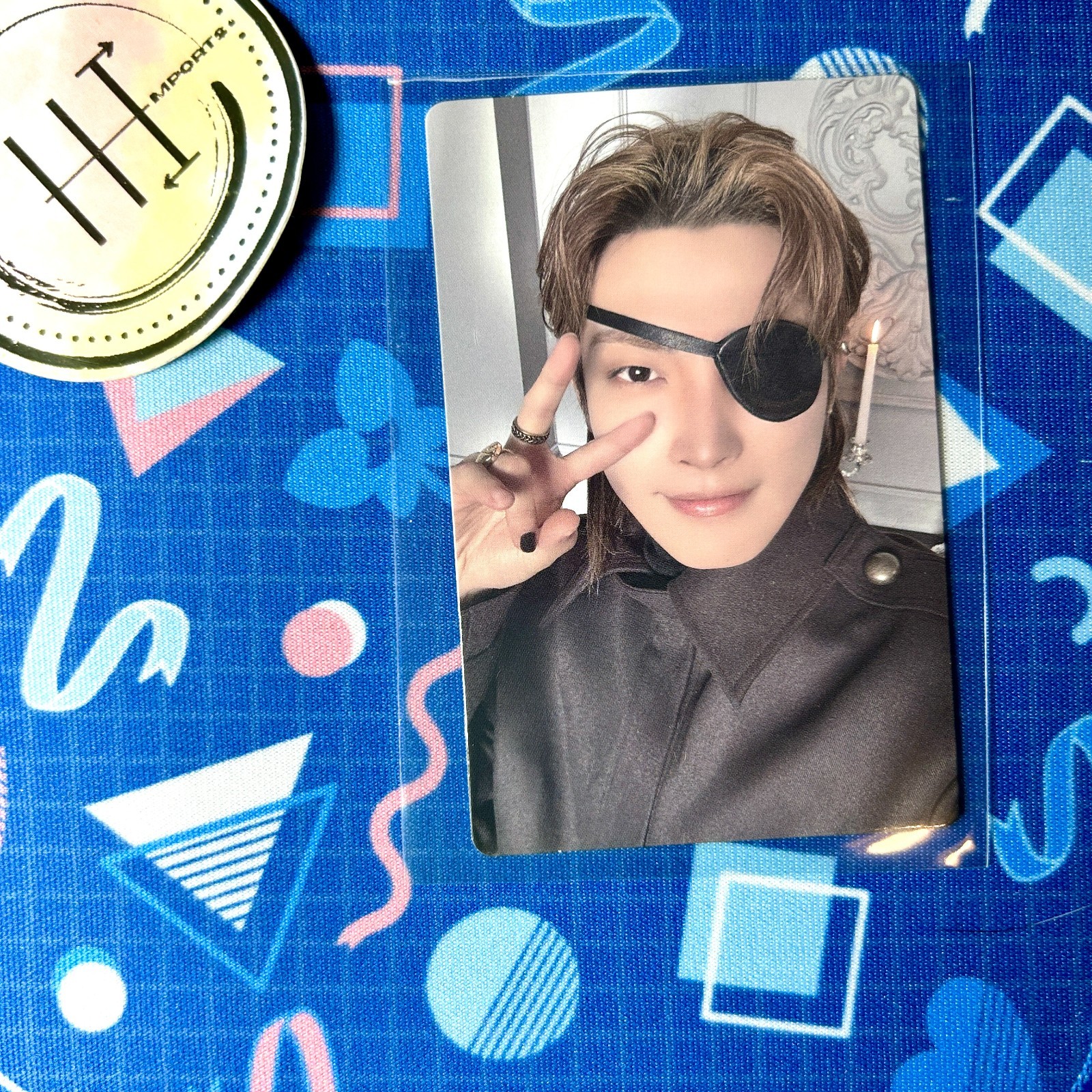 Ateez Golden Hour Part 4 Hongjoong Official Photocard POCA Album Ver. Kpop Korea