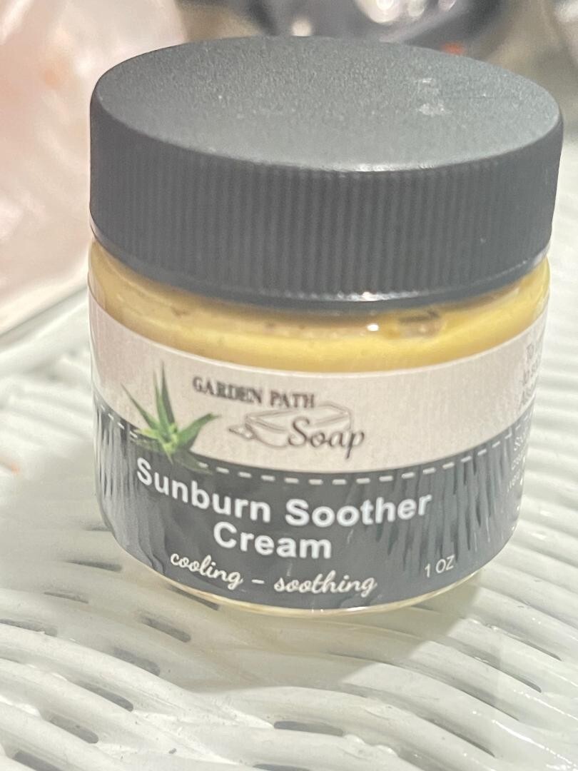 1OZ AMISH Sunburn Soother Cream Cooling and Soothing 1OZ(4C)