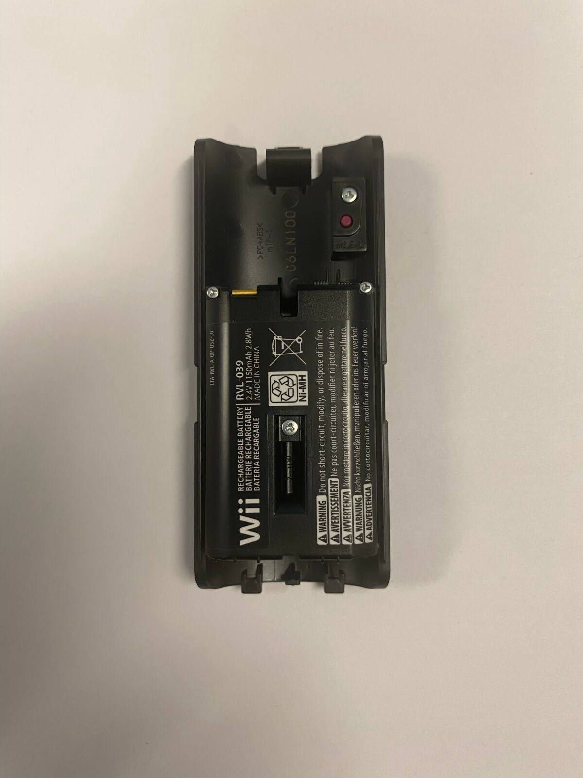 Nintendo Genuine 1150mAh Rechargeable Battery For Wii / Wii U Remotes RVL-039