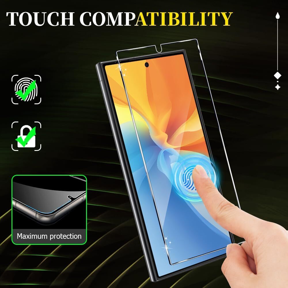 For Samsung Galaxy S24 Ultra 24 Plus Tempered Glass Screen Camera Lens Protector