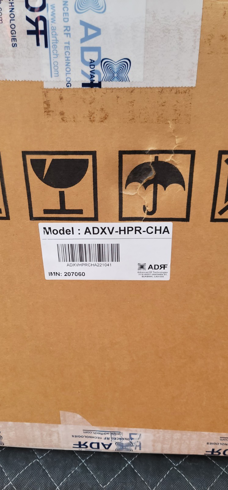 ADVANCED RF ADX V DAS High Power Remote Chassis (supports 6 HPR Modules)...