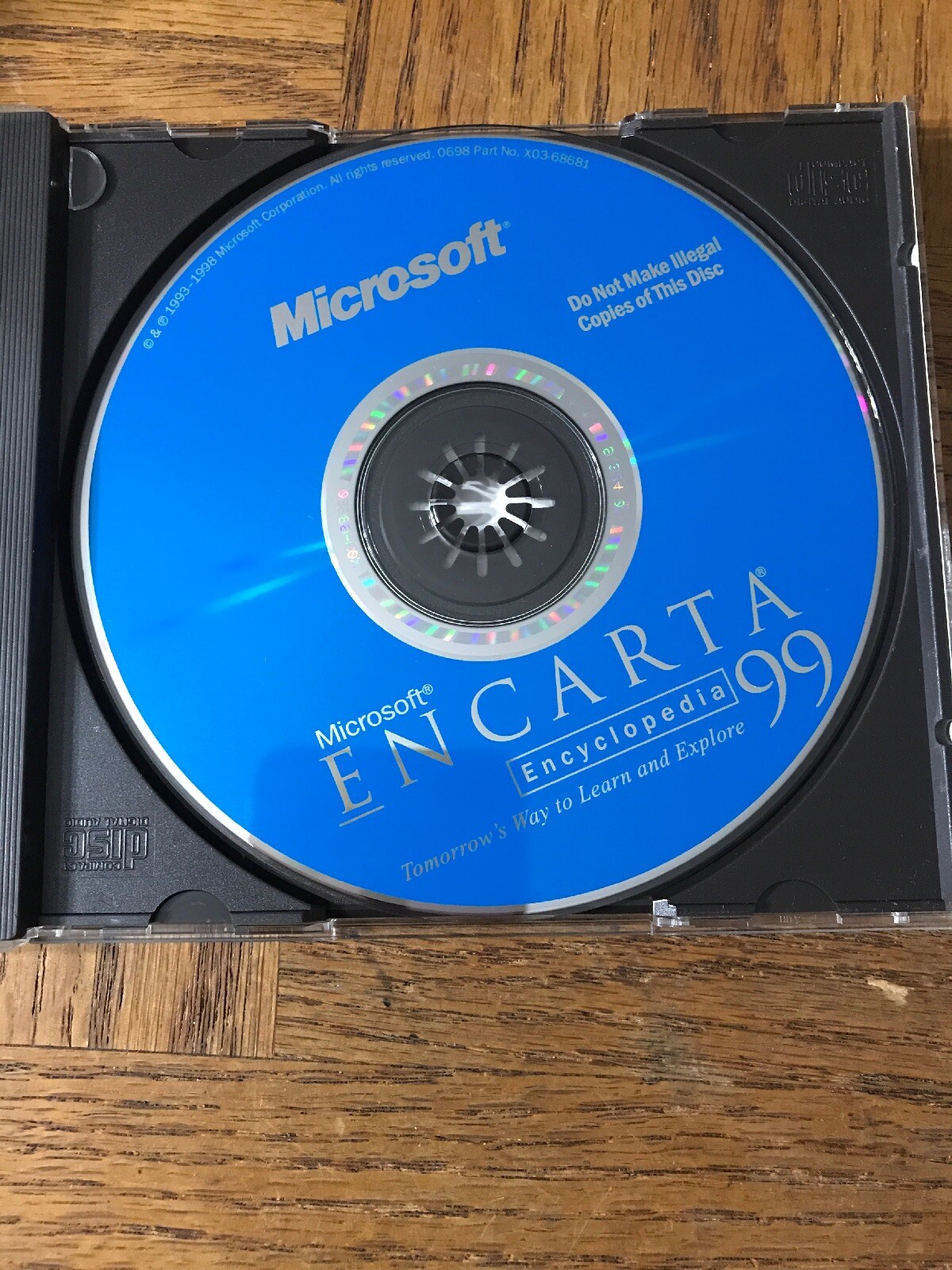 Microsoft Encarta PC Cd