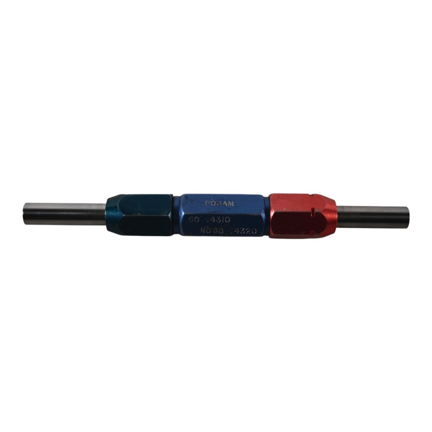 Ponam Pin Plug Inspection Gage Go pd .4310 No go .4320