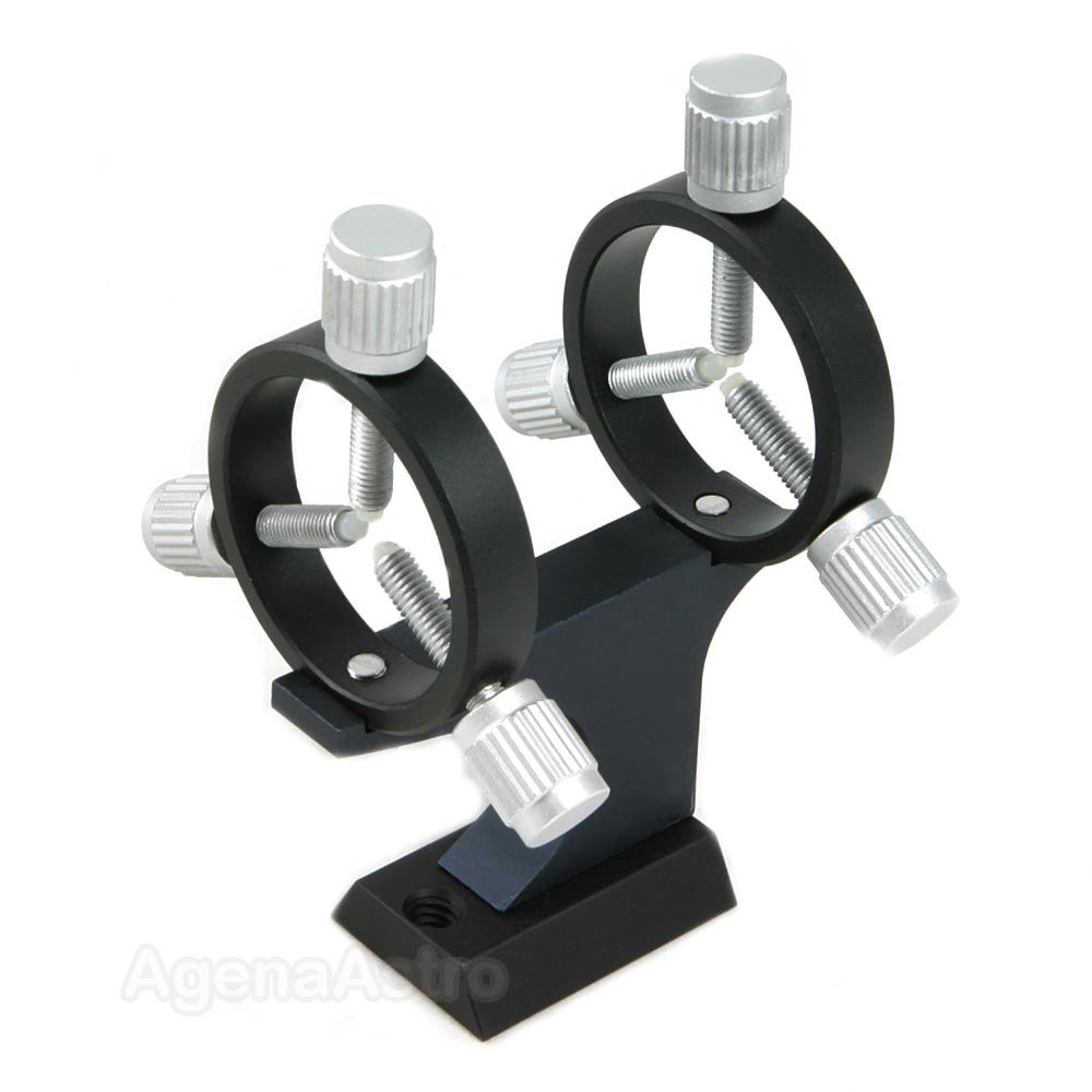 Agena 6-Point Laser Pointer Finderscope Bracket with Synta/Vixen-Style Foot
