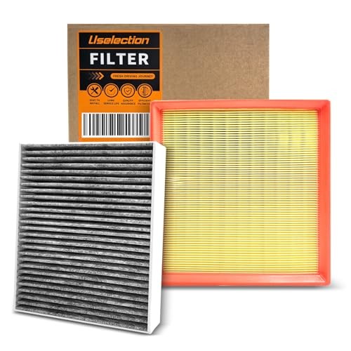 Cabin & Engine Air Filter W/Activated Carbon Set for(2012-2018) BMW 328I, 328I