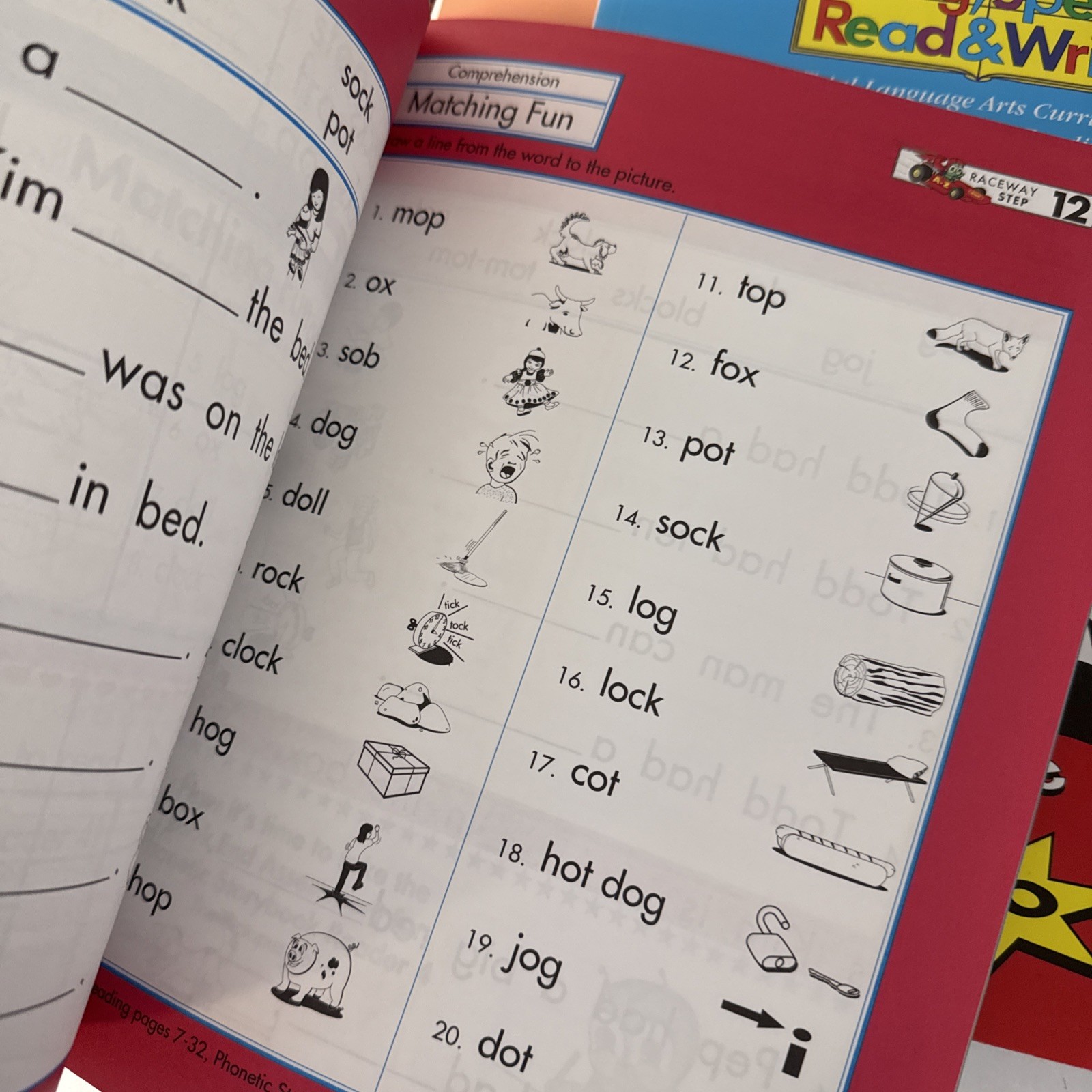 Sing Spell Read & Write Level 1, Grade 1, Teachers Manual, Off We Go, Raceway, &