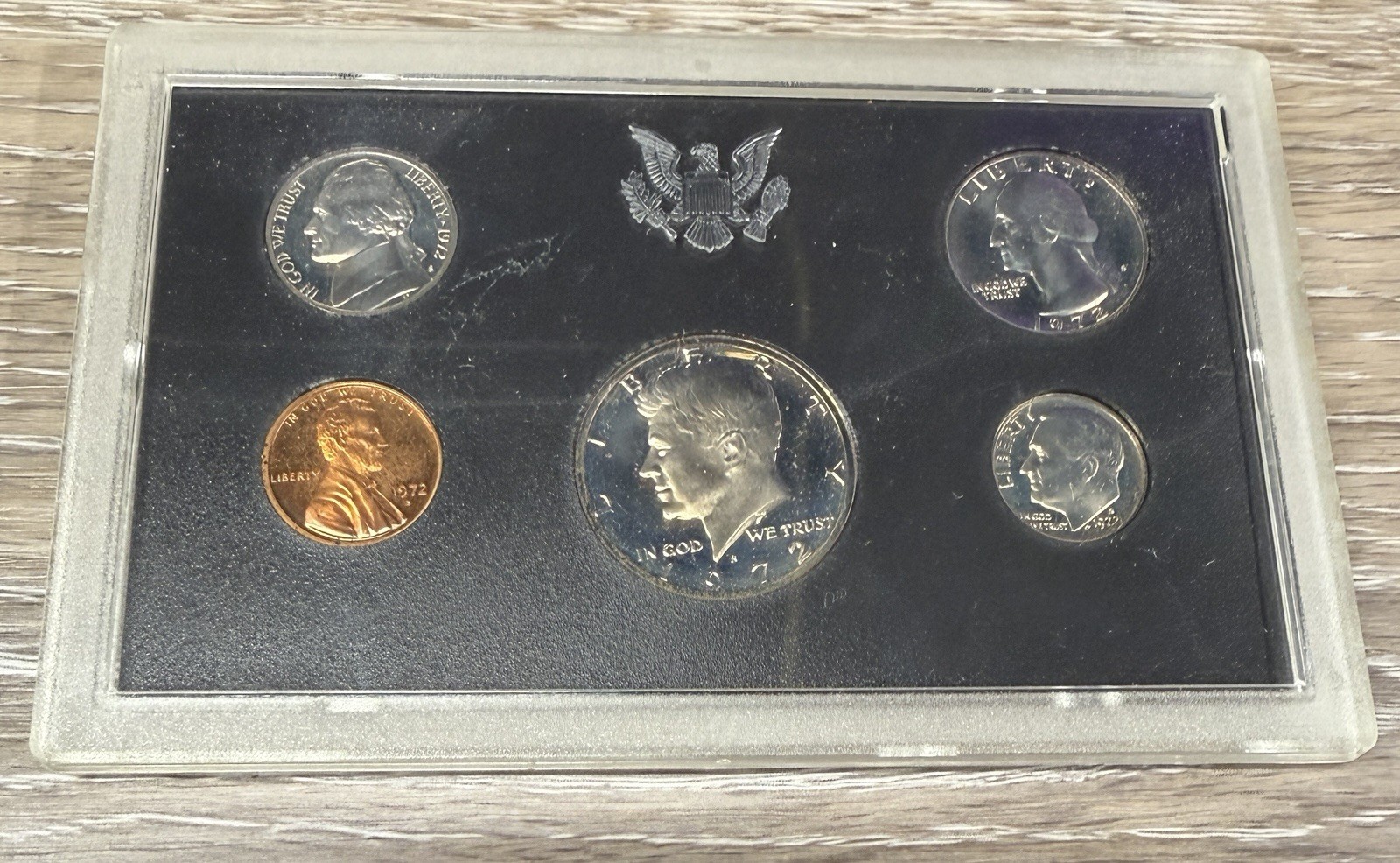 1972-S PROOF SET / EXTREMELY RARE / HARD TO FIND / UNC - Free Shipping!