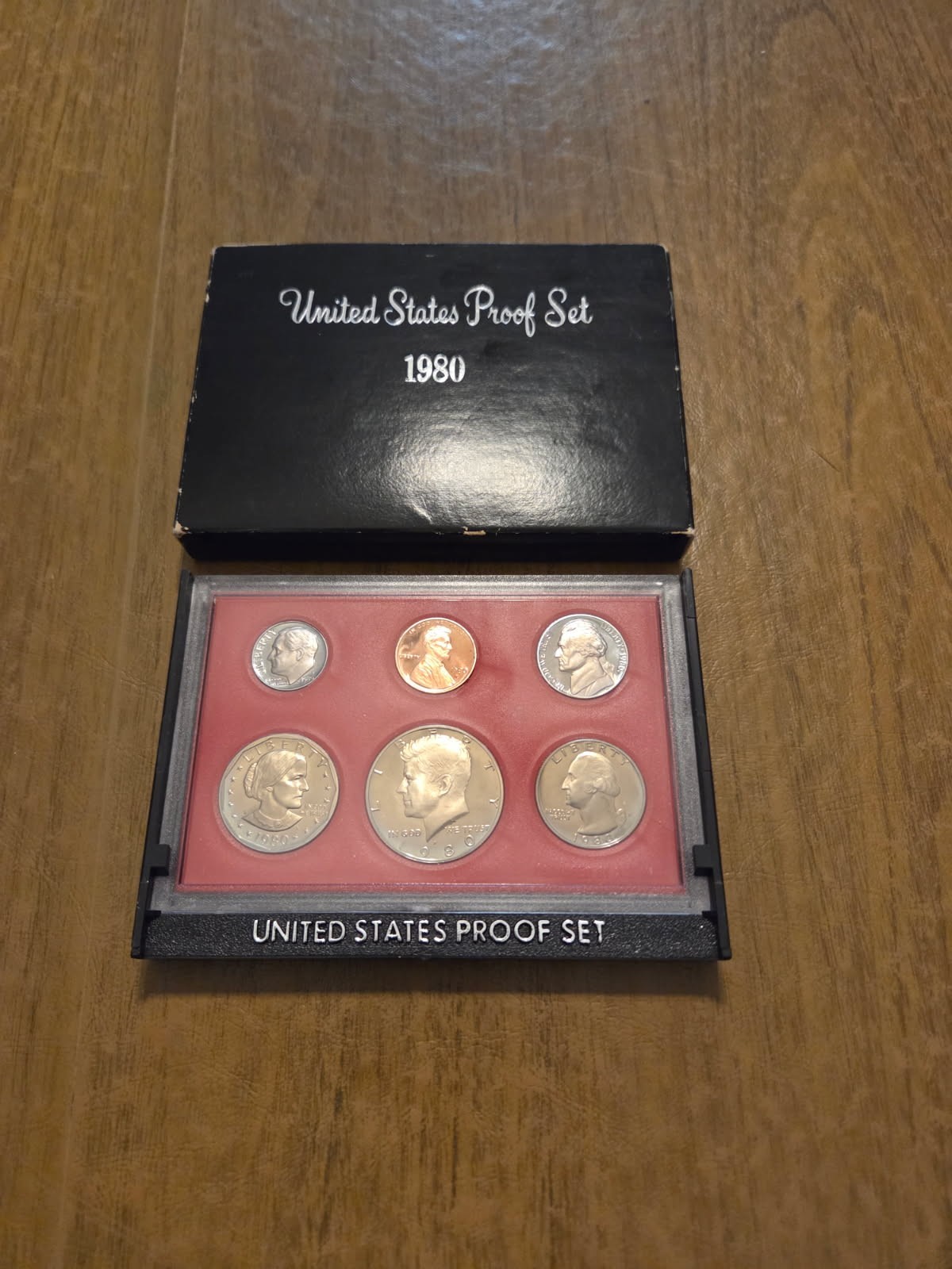 1980 Clad Proof Set U.S. Mint Original Government Packaging
