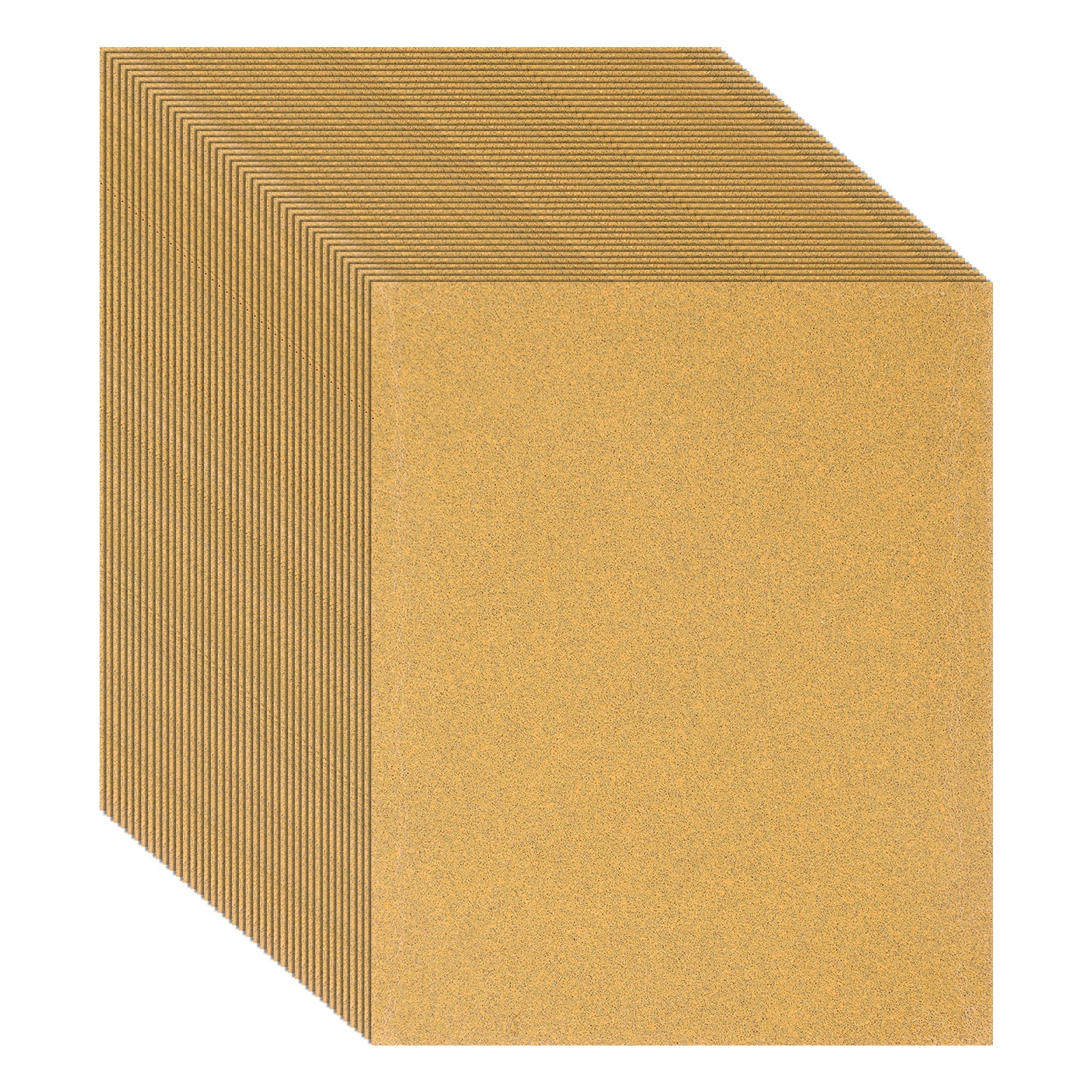 40 Pack 4.5" x 5.5" Sandpaper, 120 Grit Sand Papers for Wood Furniture Floor