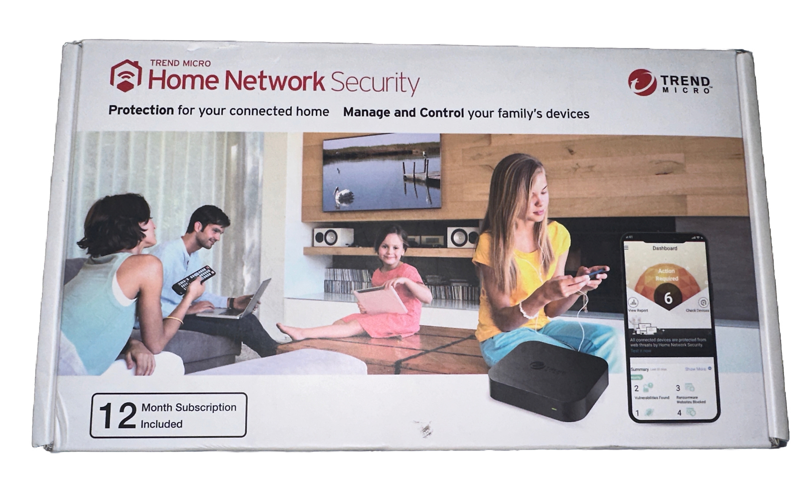 Trend Micro Home Network Security Station Firewall WiFi Privacy Protection OEM