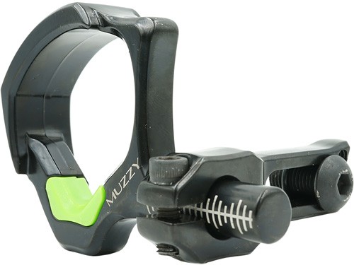 Muzzy Mantis II Bowfishing Arrow Rest Aluminum Full Containment Black/Green