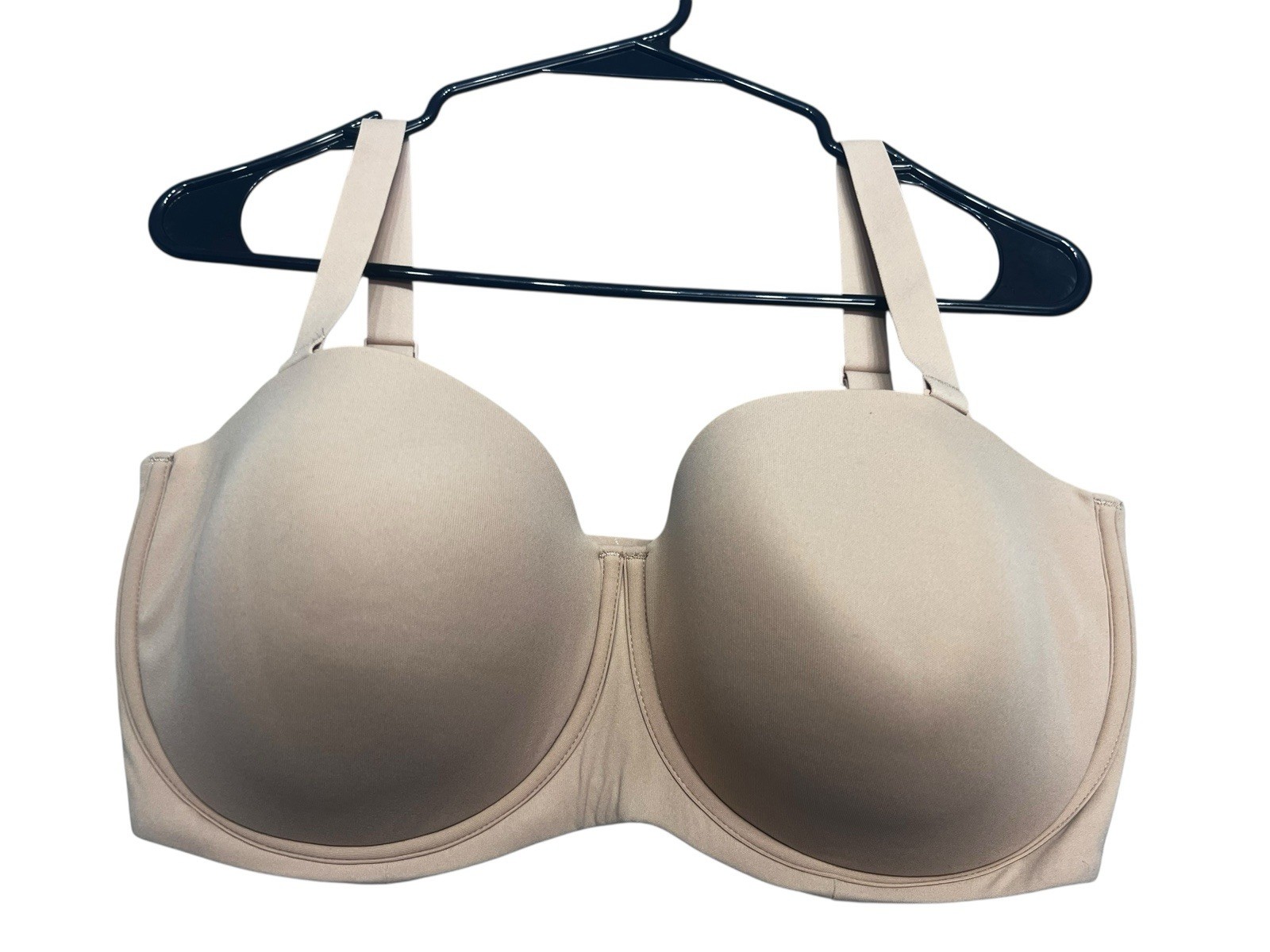 SKIMS Fits Everybody Strapless Wired Bra Clay New Size 32DDD