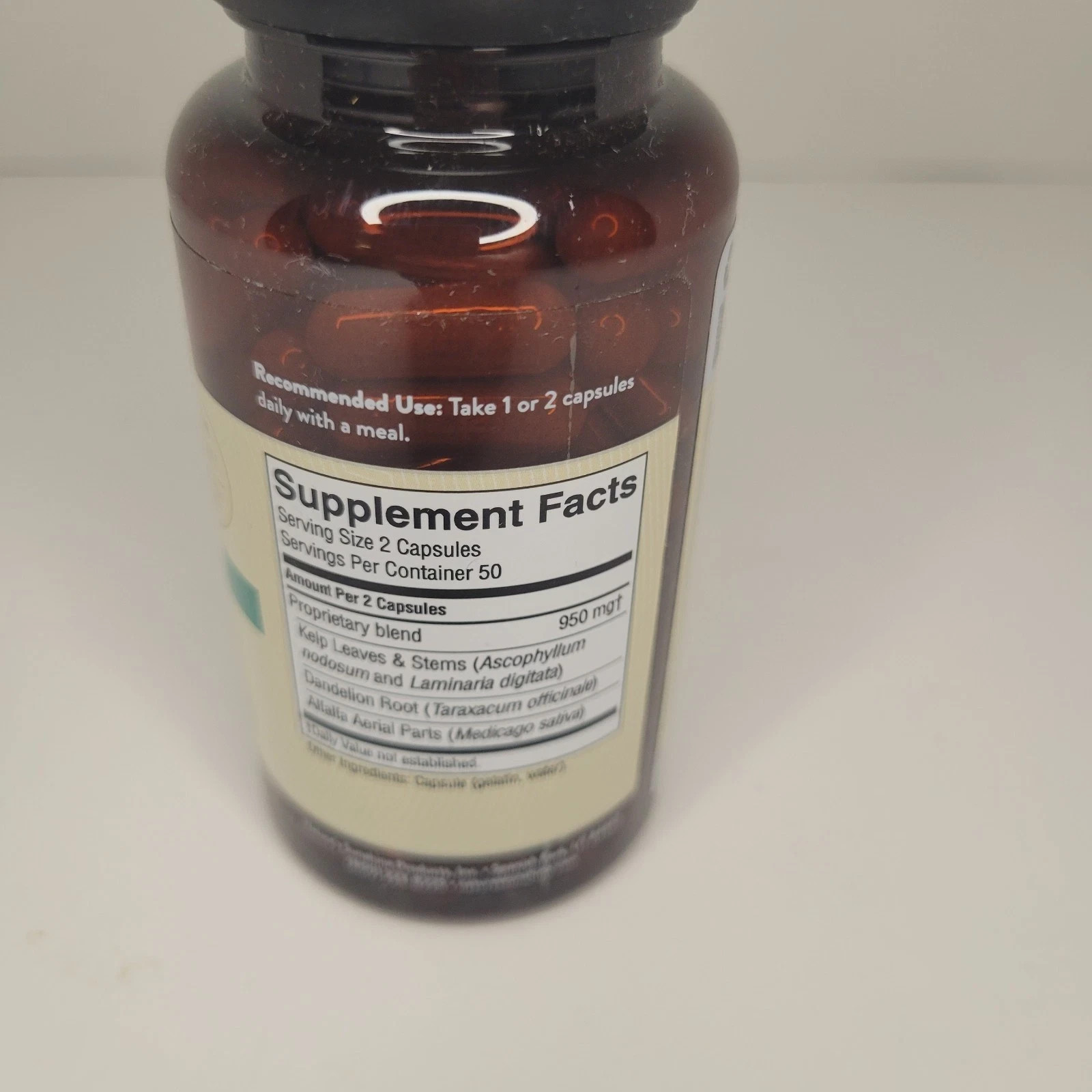 Nature's Sunshine Herbal Trace Minerals - Glandular System Support - 100 Caps