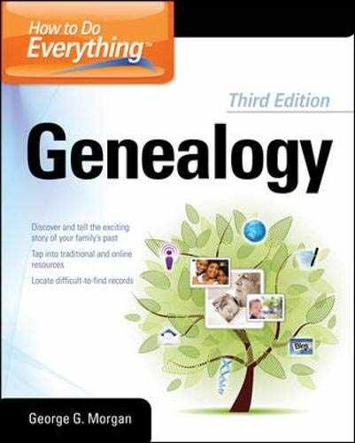 How to Do Everything Genealogy 3/E - Paperback, by Morgan George G. - Very Good