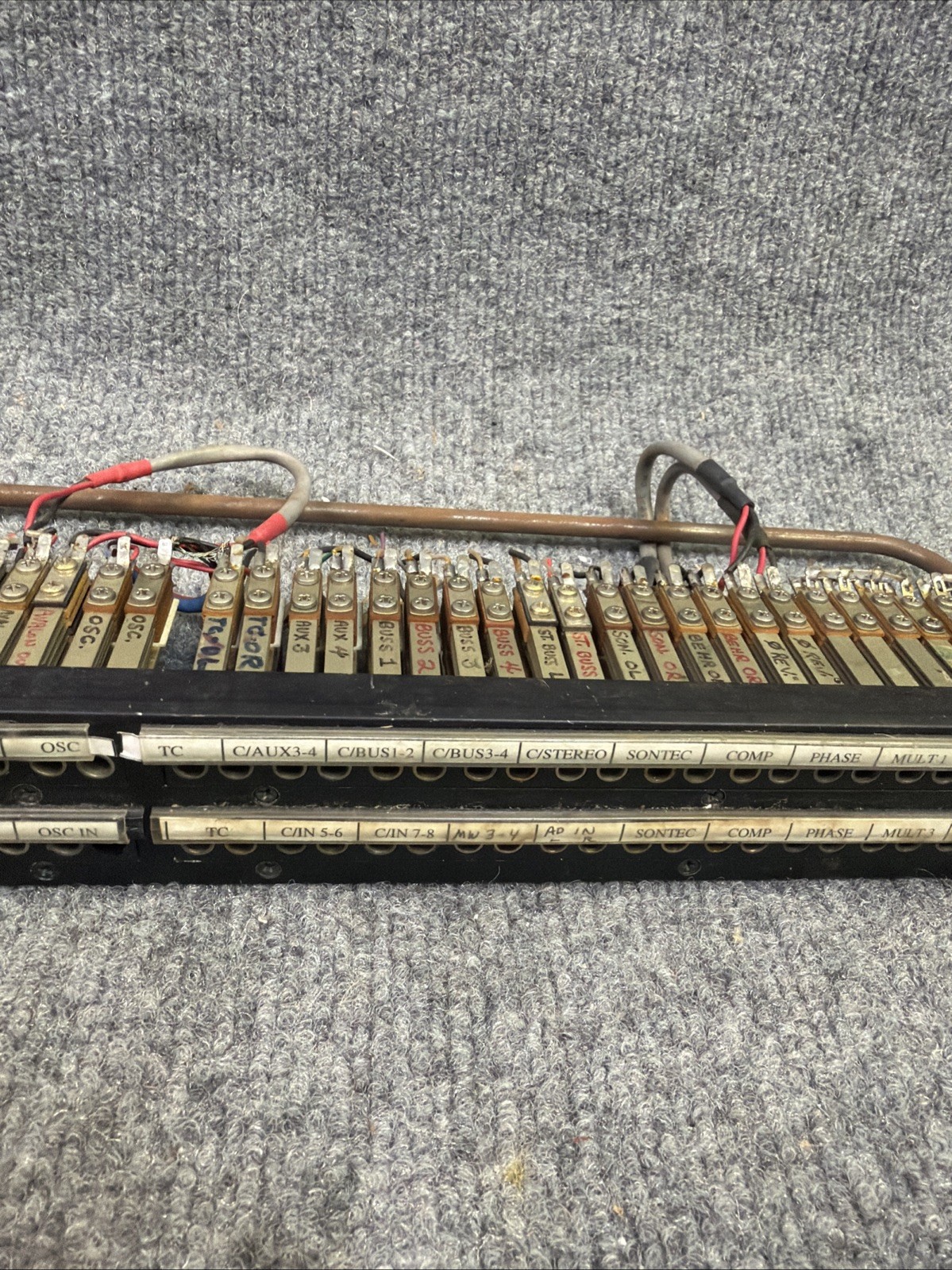 ADC 96 Point TT Audio Patchbay Panel Patch Bay Rack Bantam Plugs