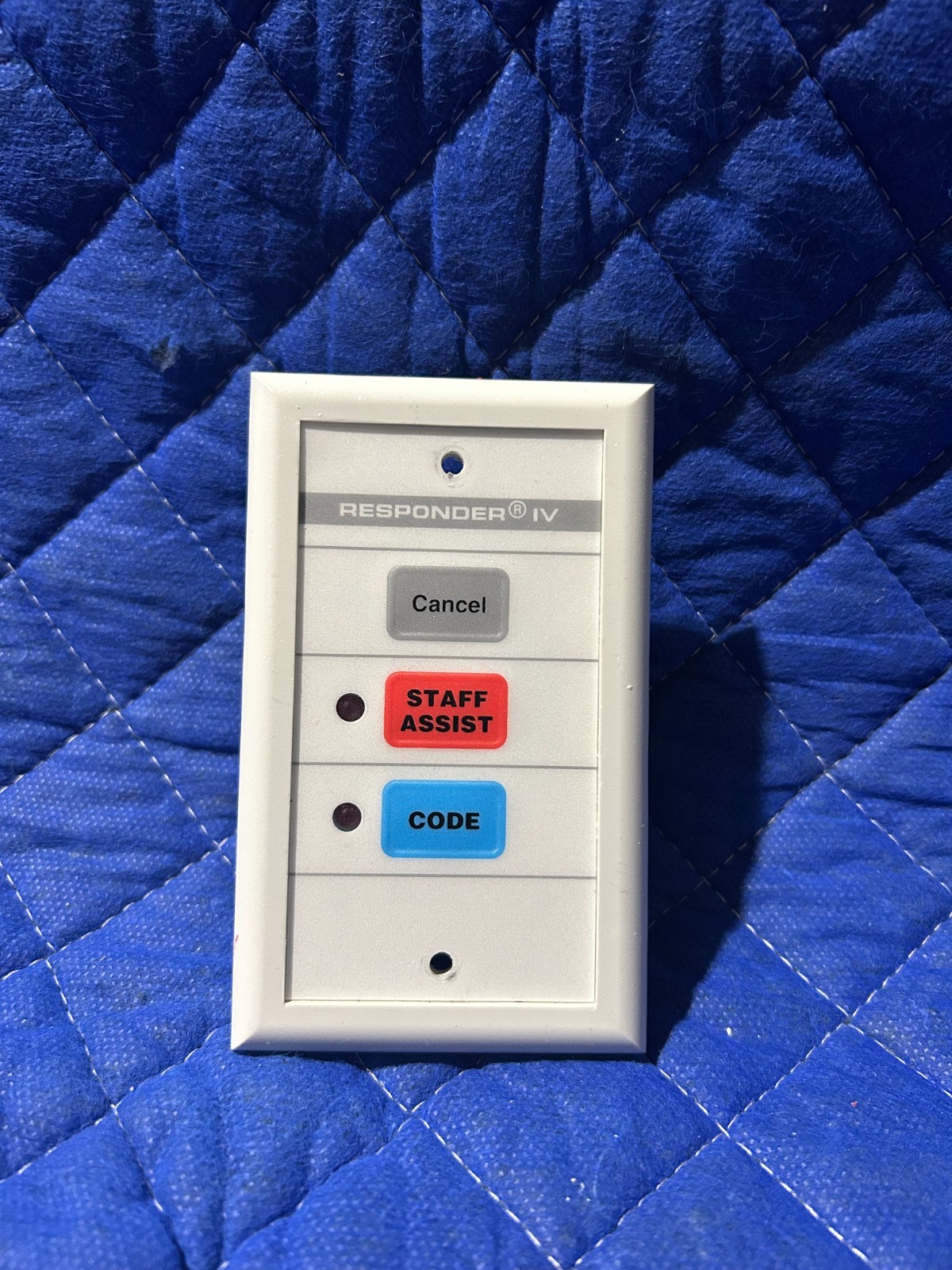 Rauland Responder IV call button- Staff Assist and code blue