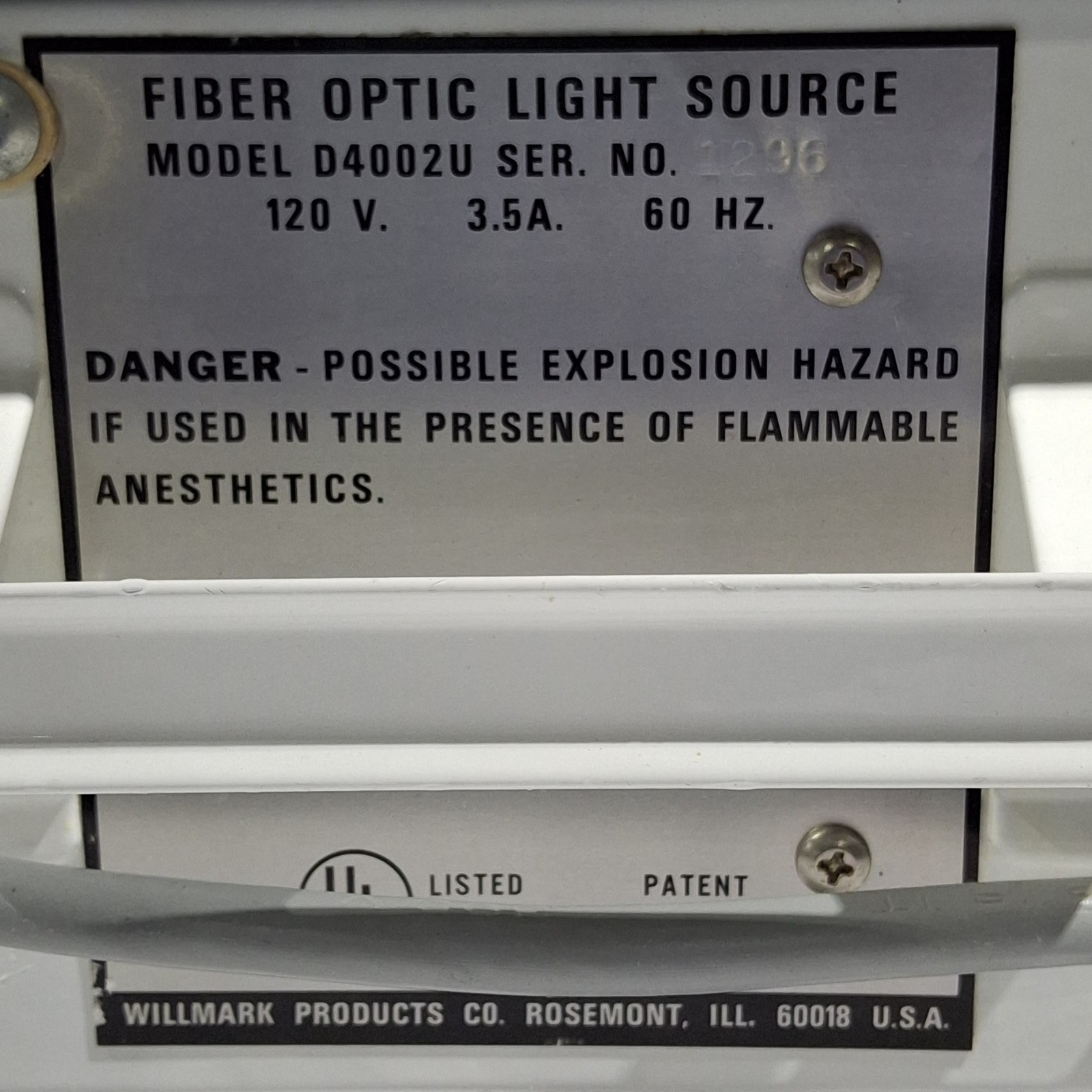 Richard Wolf D4002U Fiber Optic Light Source