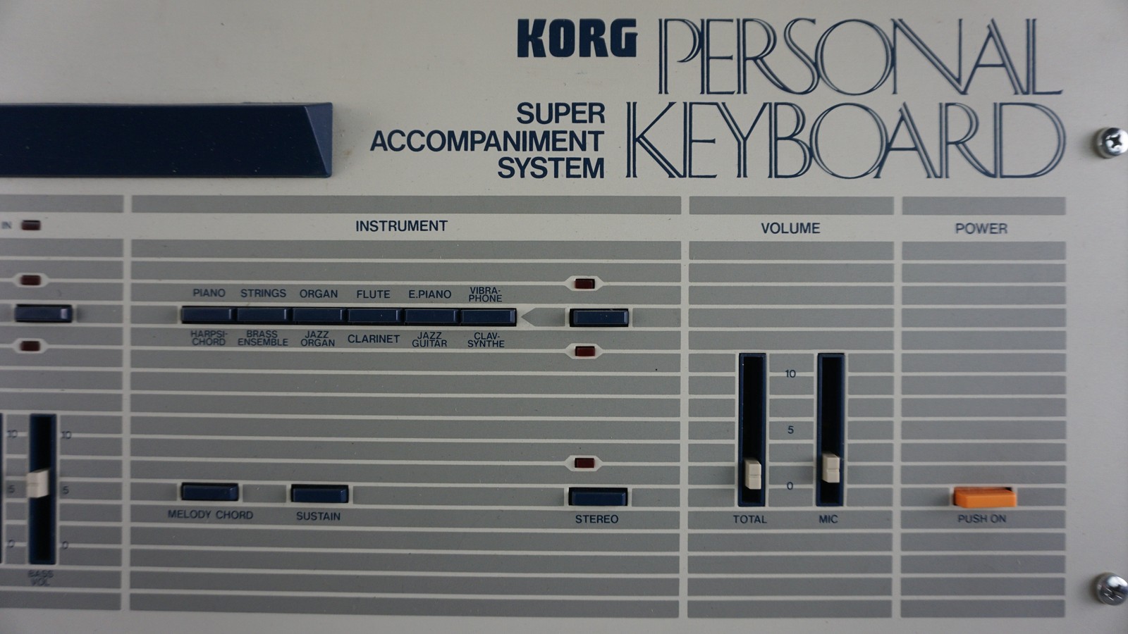 Korg SAS-20 Personal Keyboard