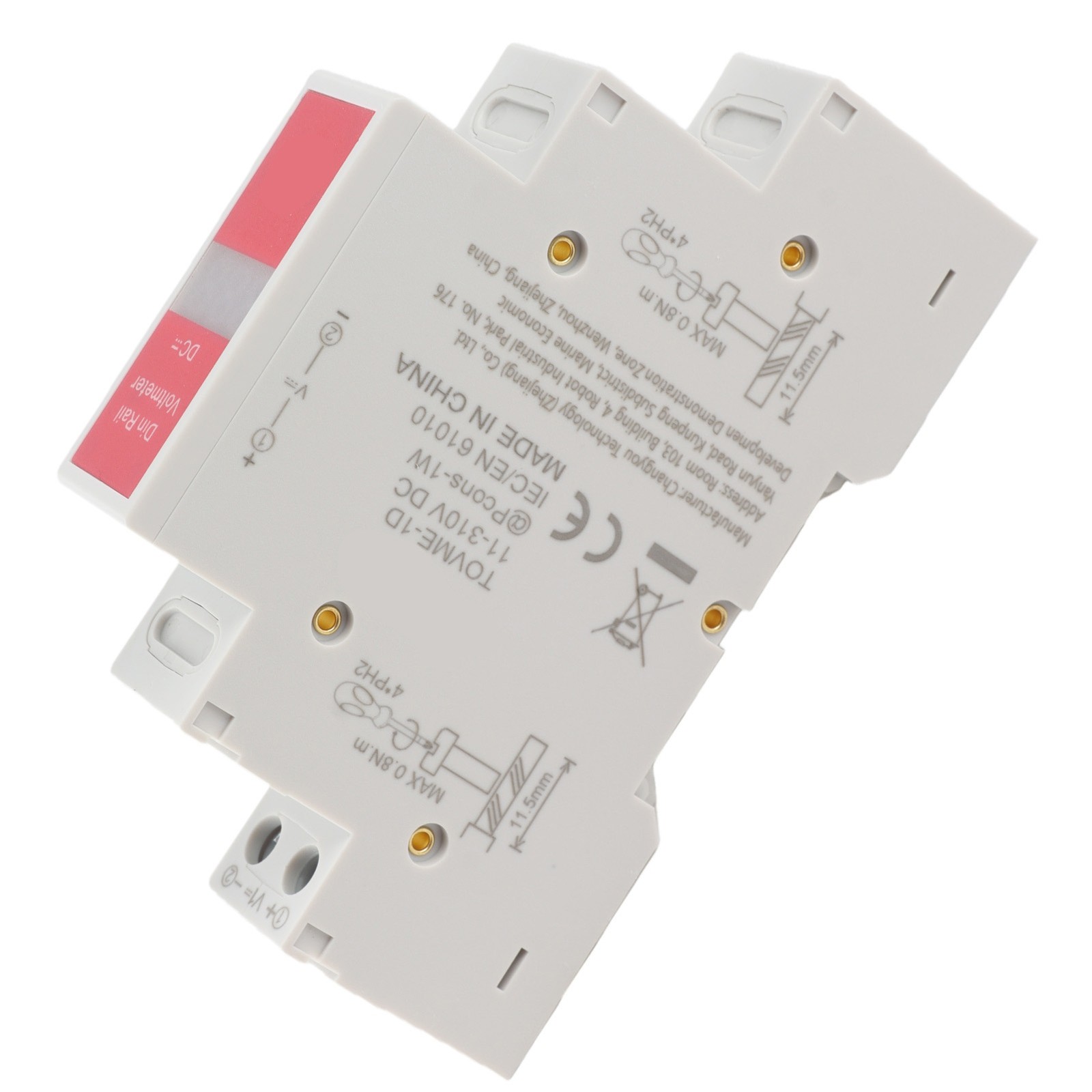 DC Voltage Meter Accurate Switching Output For Electrical Use Easy To Use