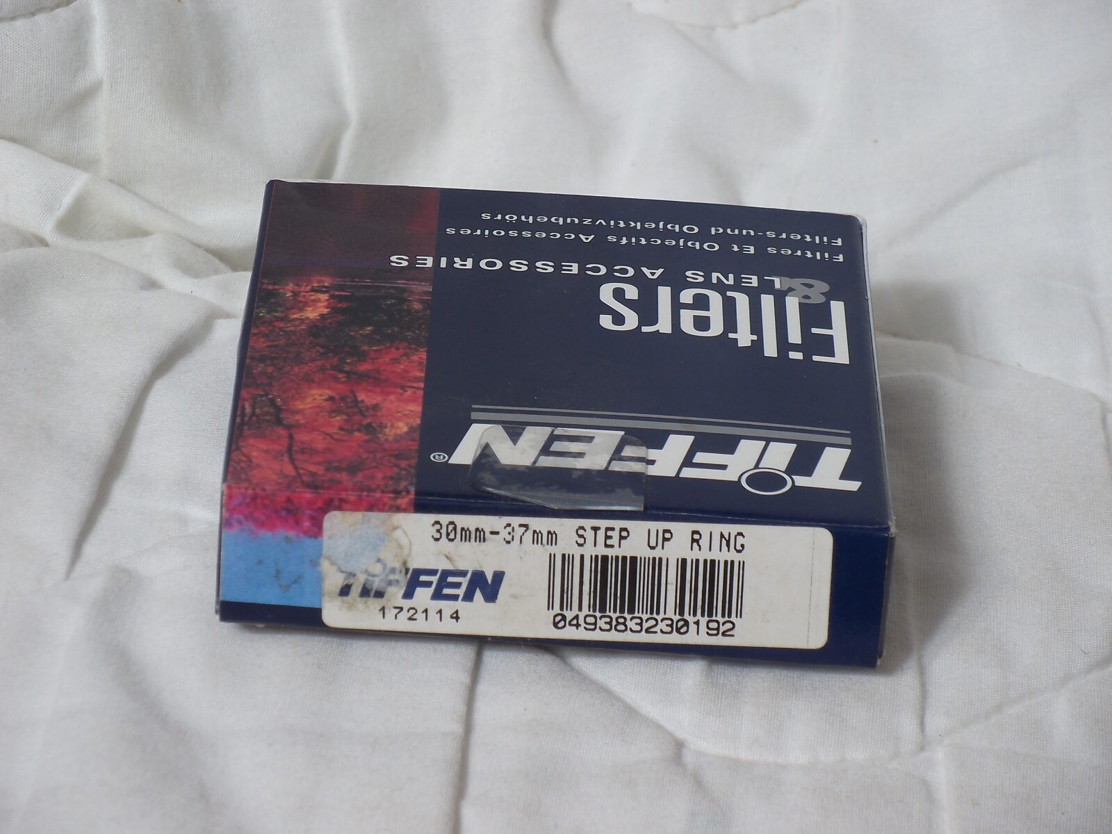 NOS Tiffen 30mm - 37mm Step-Up Ring Metal Adapter USA