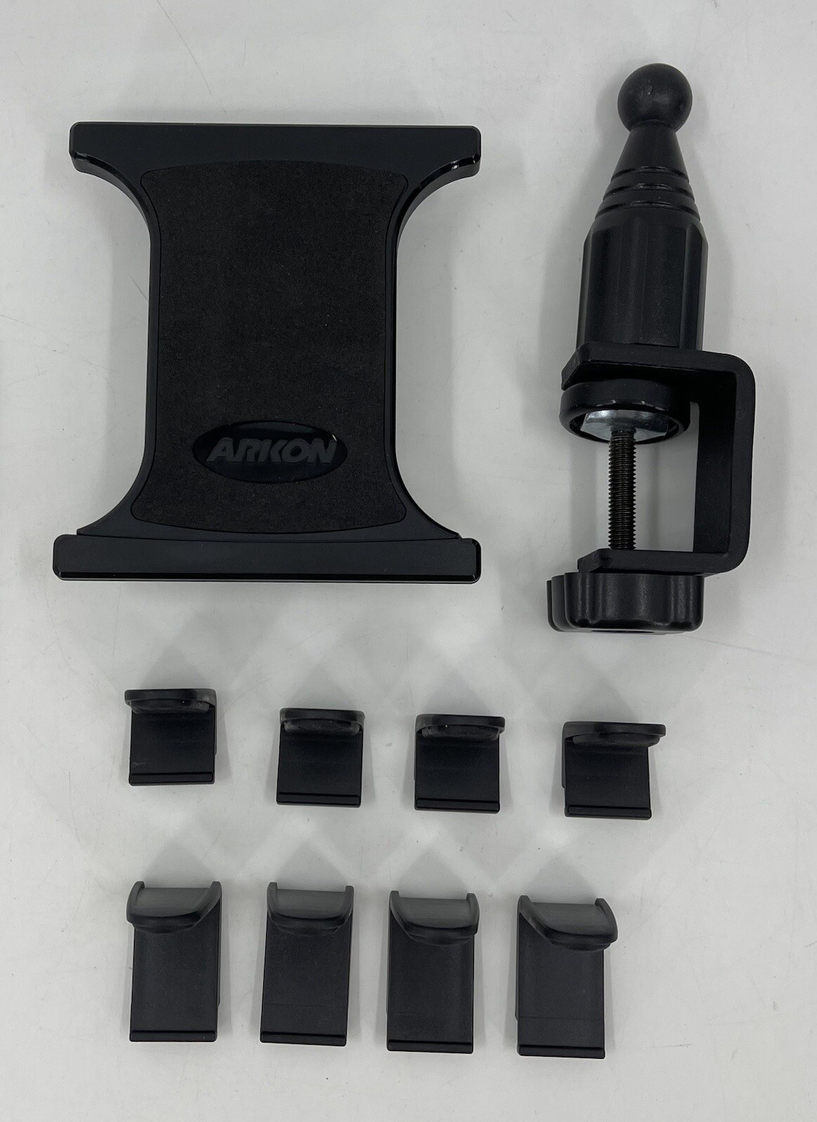 Arkon Model TAB086 4” Heavy-Duty Tablet Mount W/ Adjustable C-Clamp Base